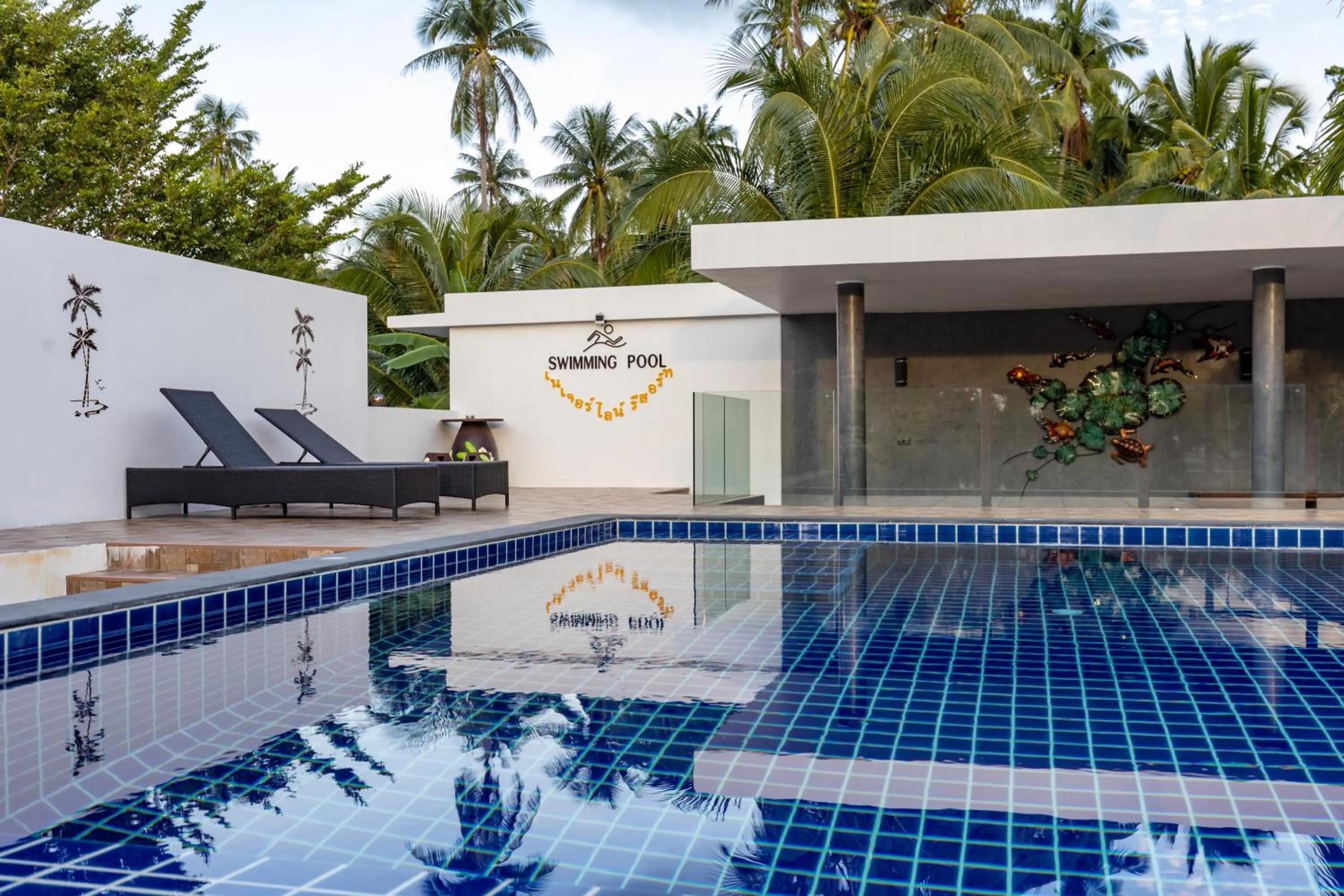 Swimming pool in Nature Line Resort