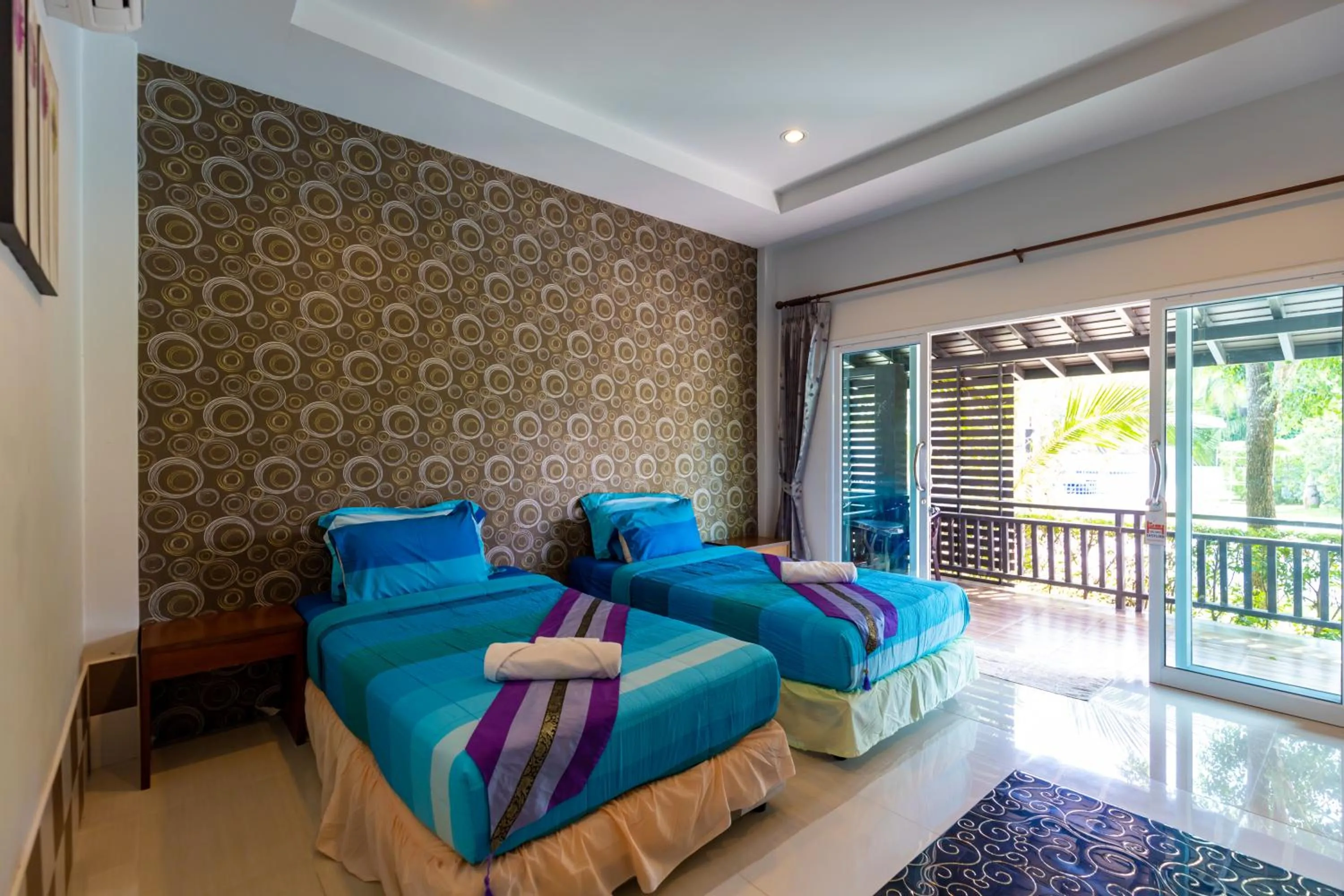 Bed in Nature Line Resort