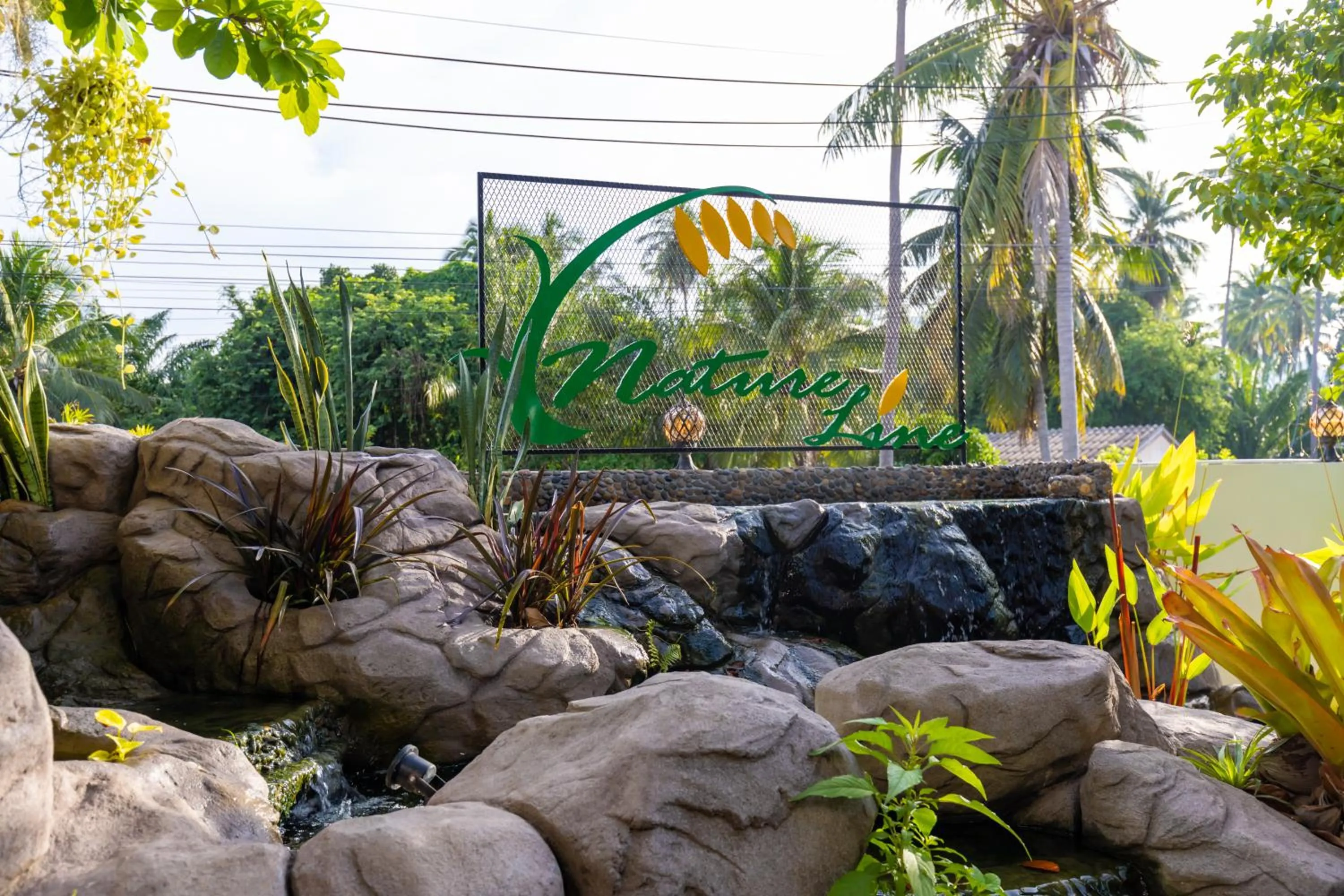 Patio in Nature Line Resort