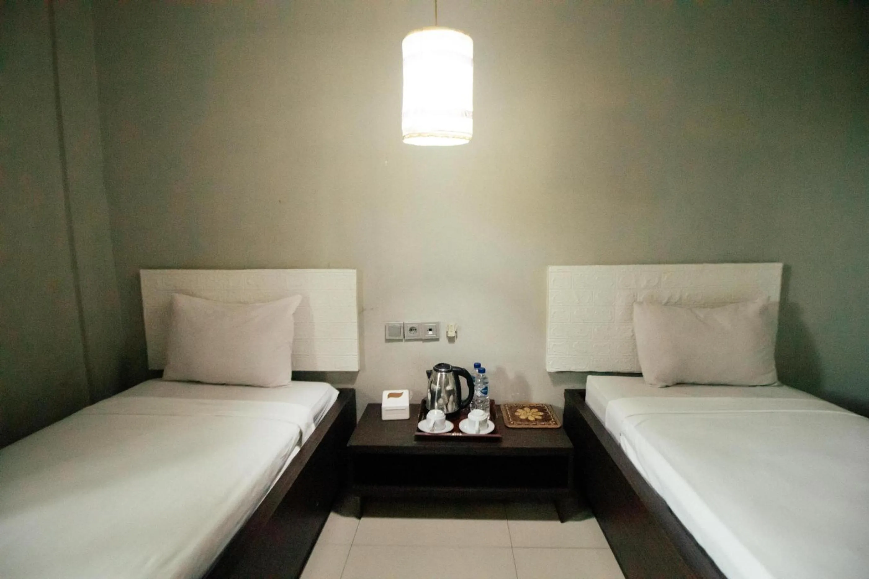 Bed in Bidari Hotel Lombok
