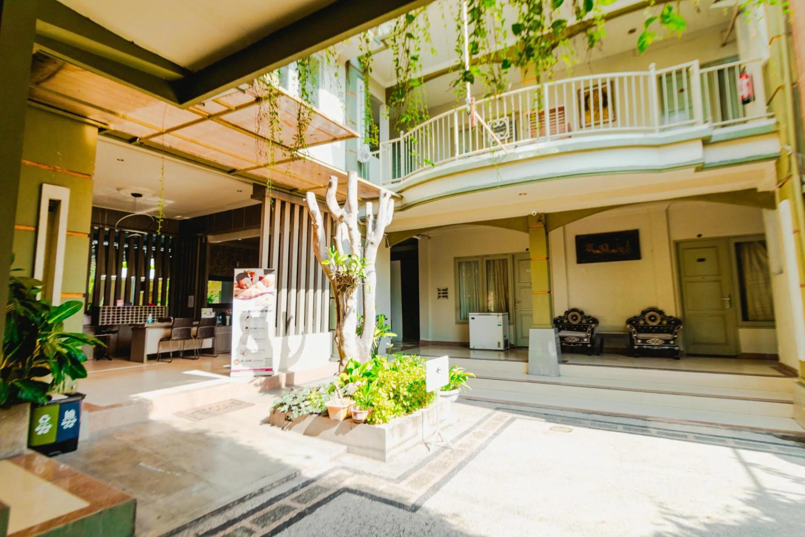 Property building in Bidari Hotel Lombok