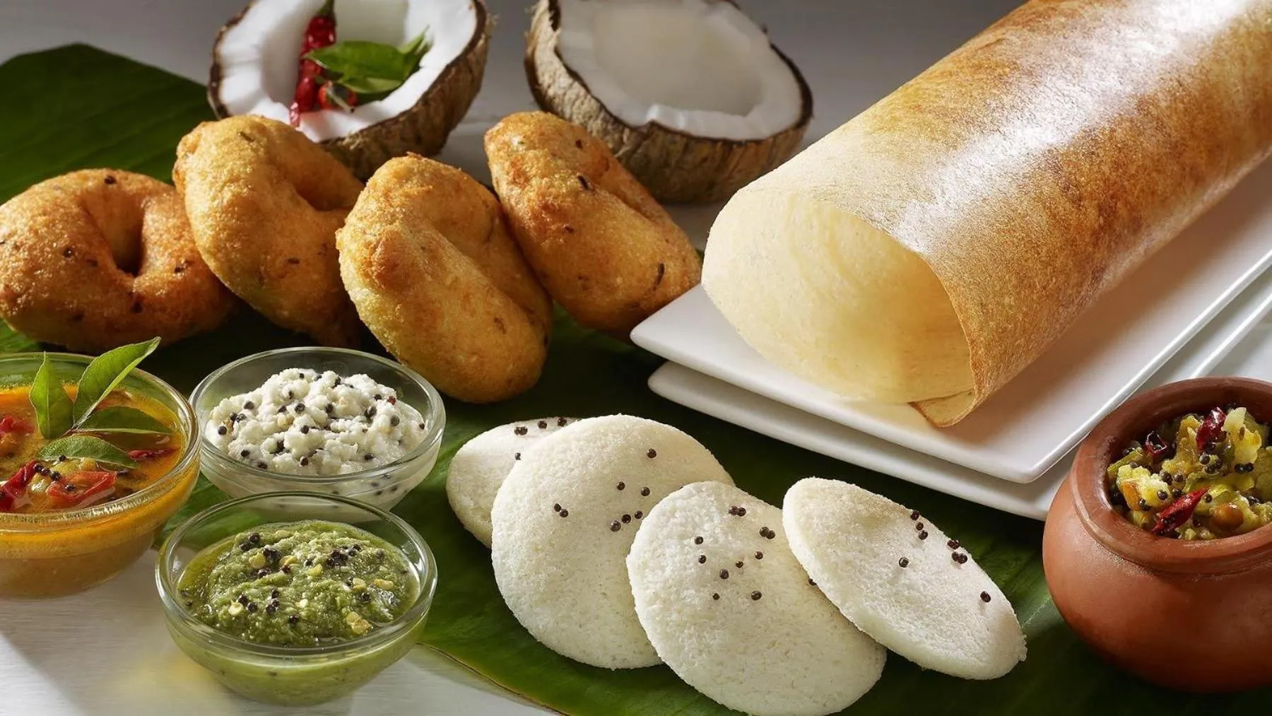 Food close-up in Kumaran Millenium Residency