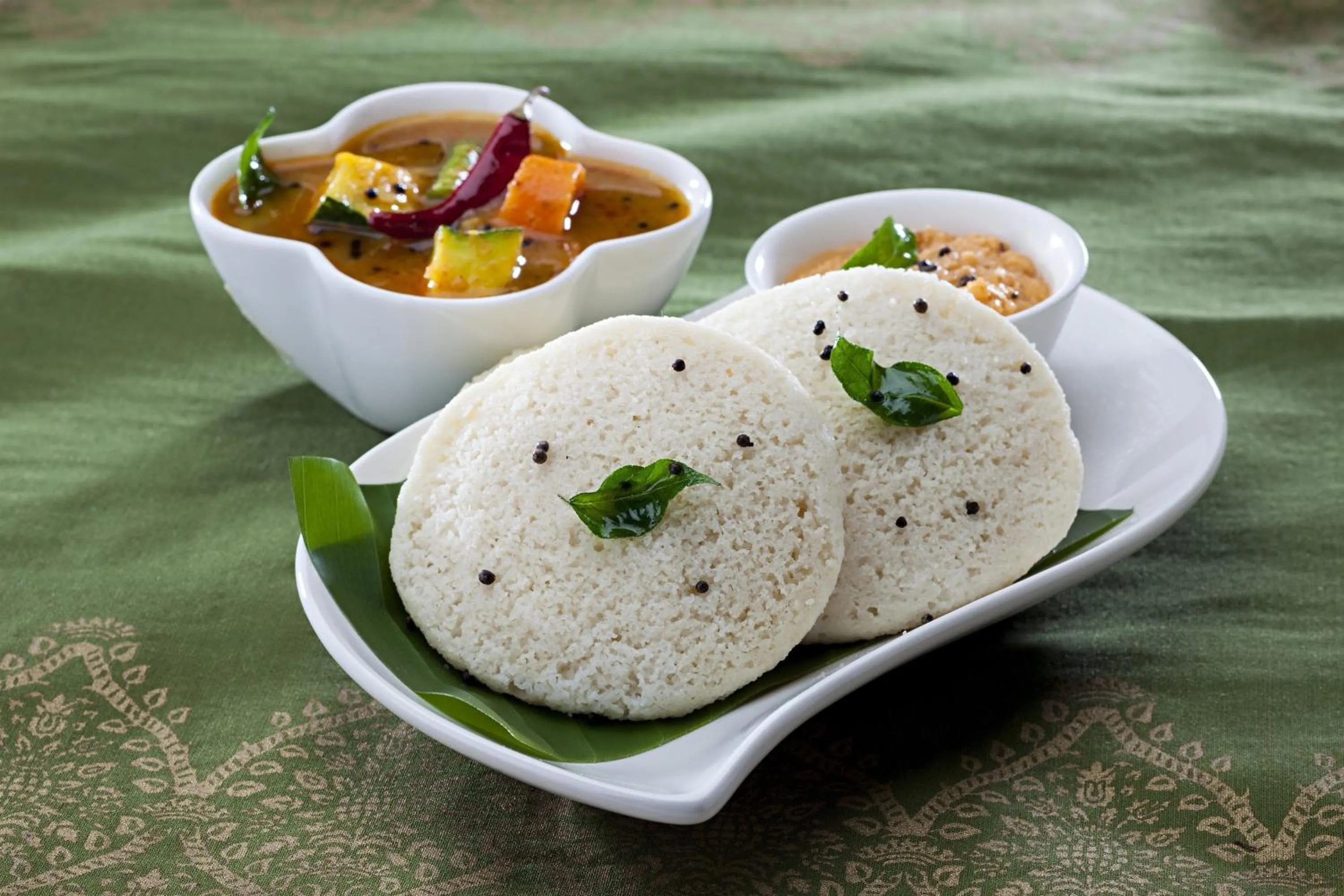 Food close-up in Kumaran Millenium Residency
