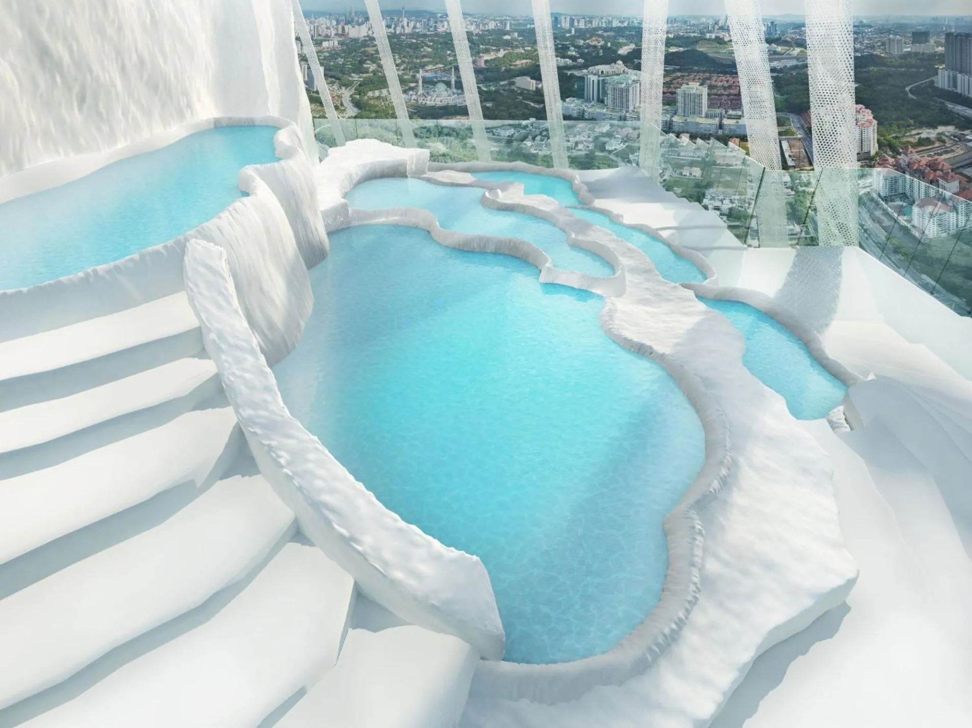 Swimming pool in ARTE MONT KIARA BY PSM Luxury Suites