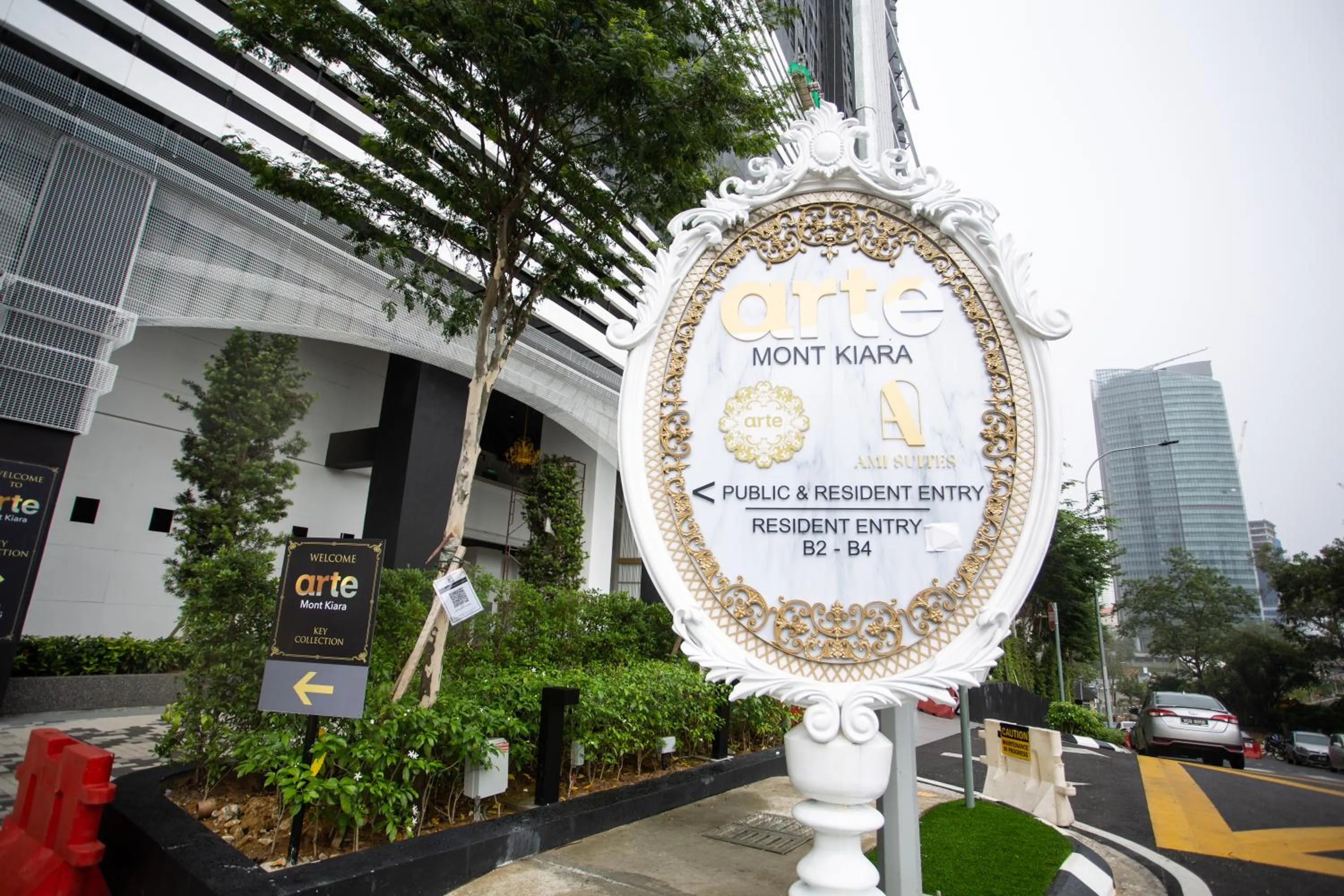 Facade/entrance in ARTE MONT KIARA BY PSM Luxury Suites