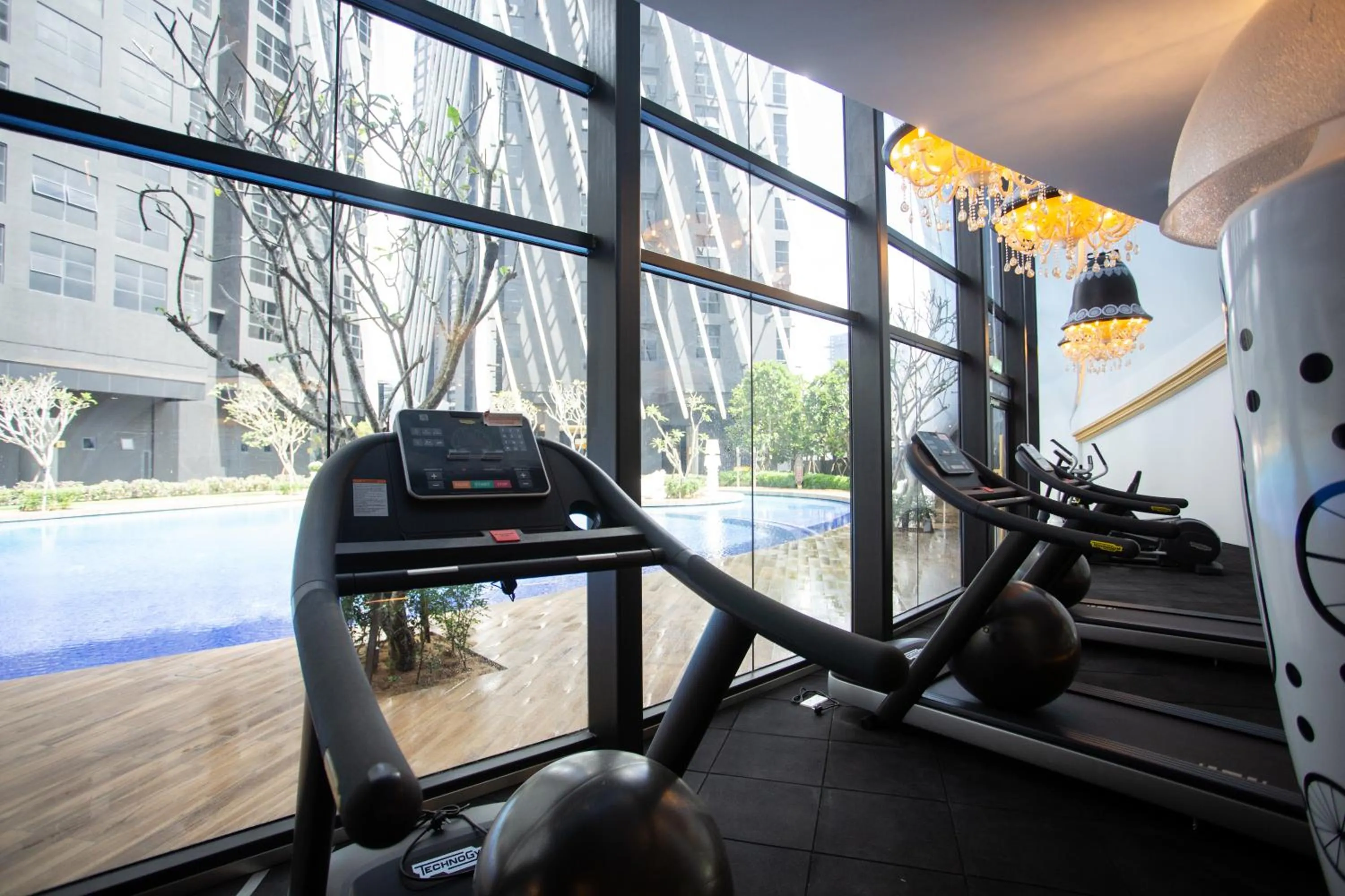 Fitness centre/facilities in ARTE MONT KIARA BY PSM Luxury Suites