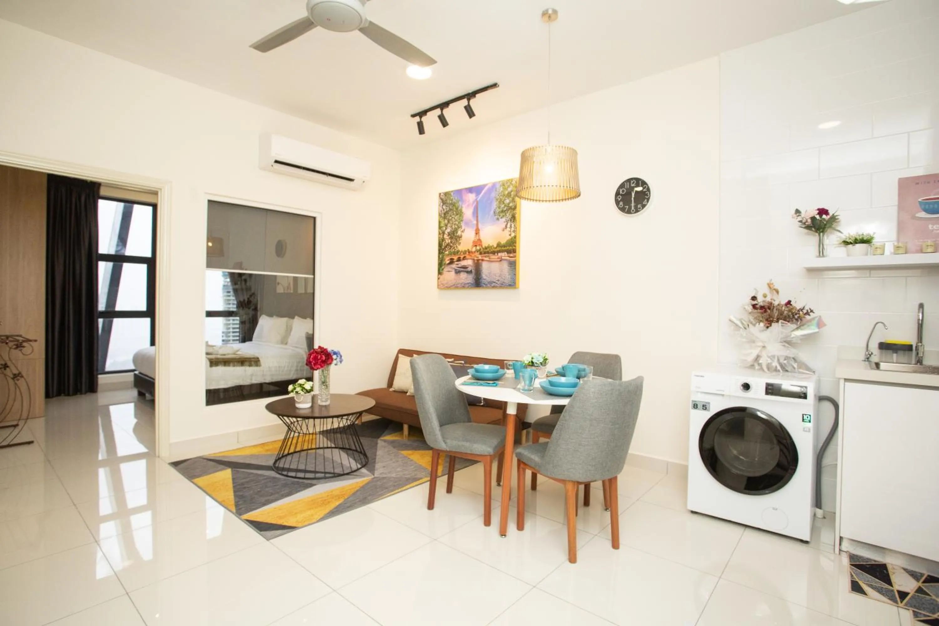 Living room in ARTE MONT KIARA BY PSM Luxury Suites