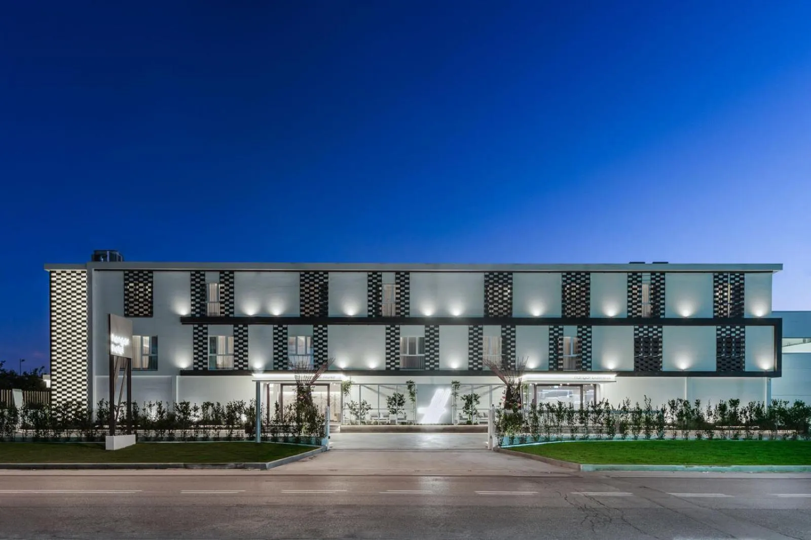 Property building in Hangar Hotel