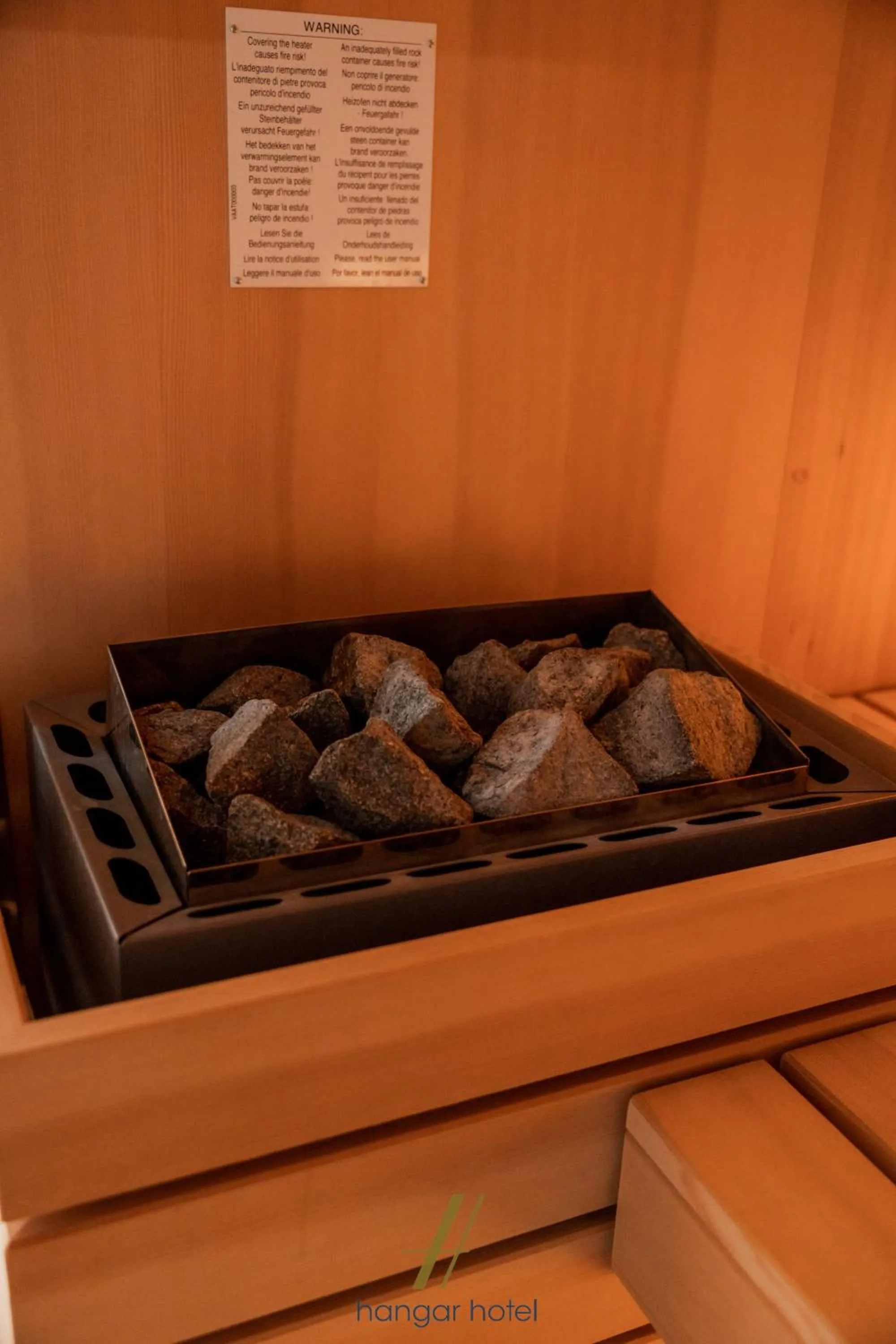 Spa and wellness centre/facilities in Hangar Hotel