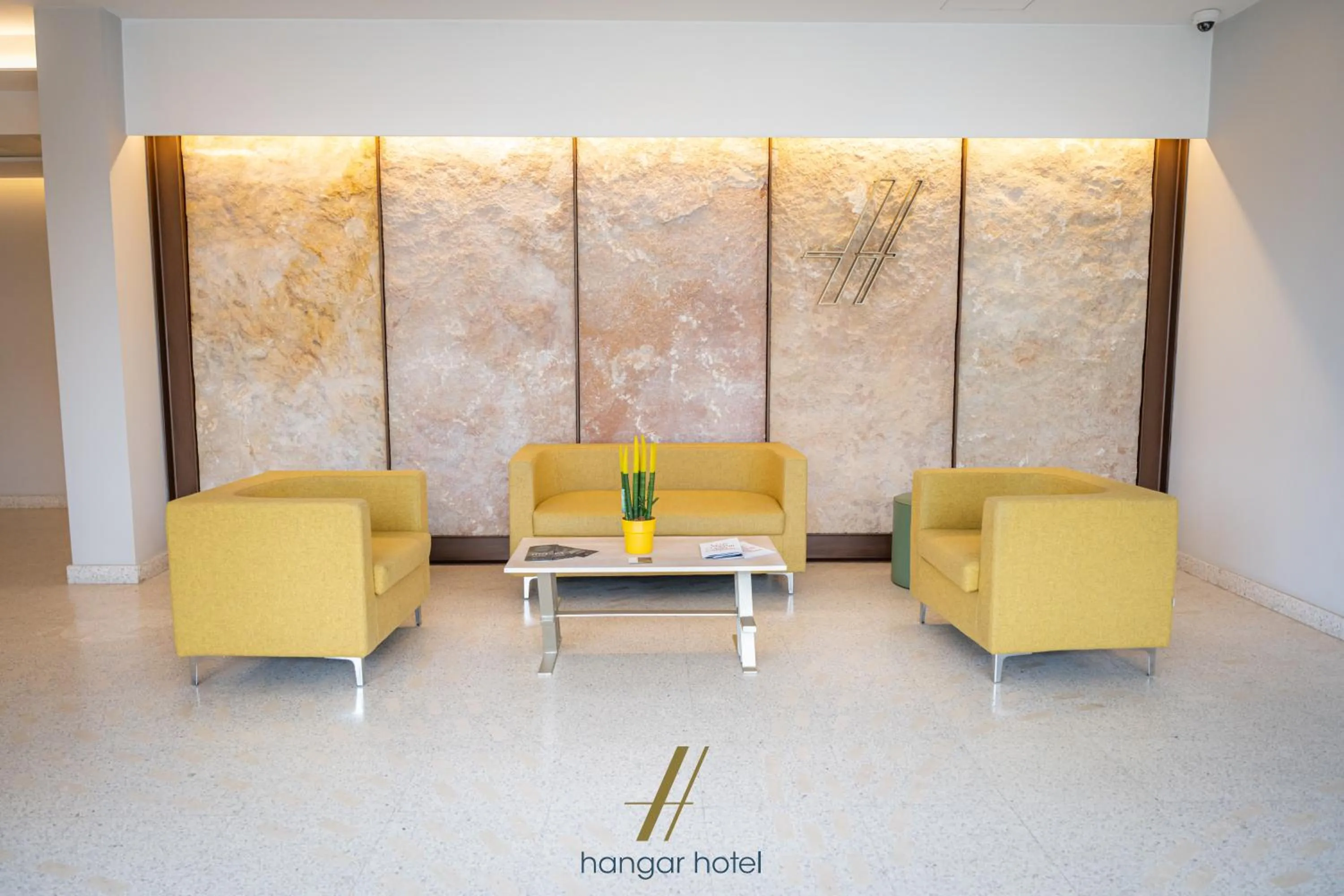 Lobby or reception in Hangar Hotel