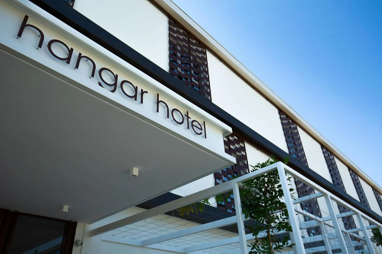 Property building in Hangar Hotel