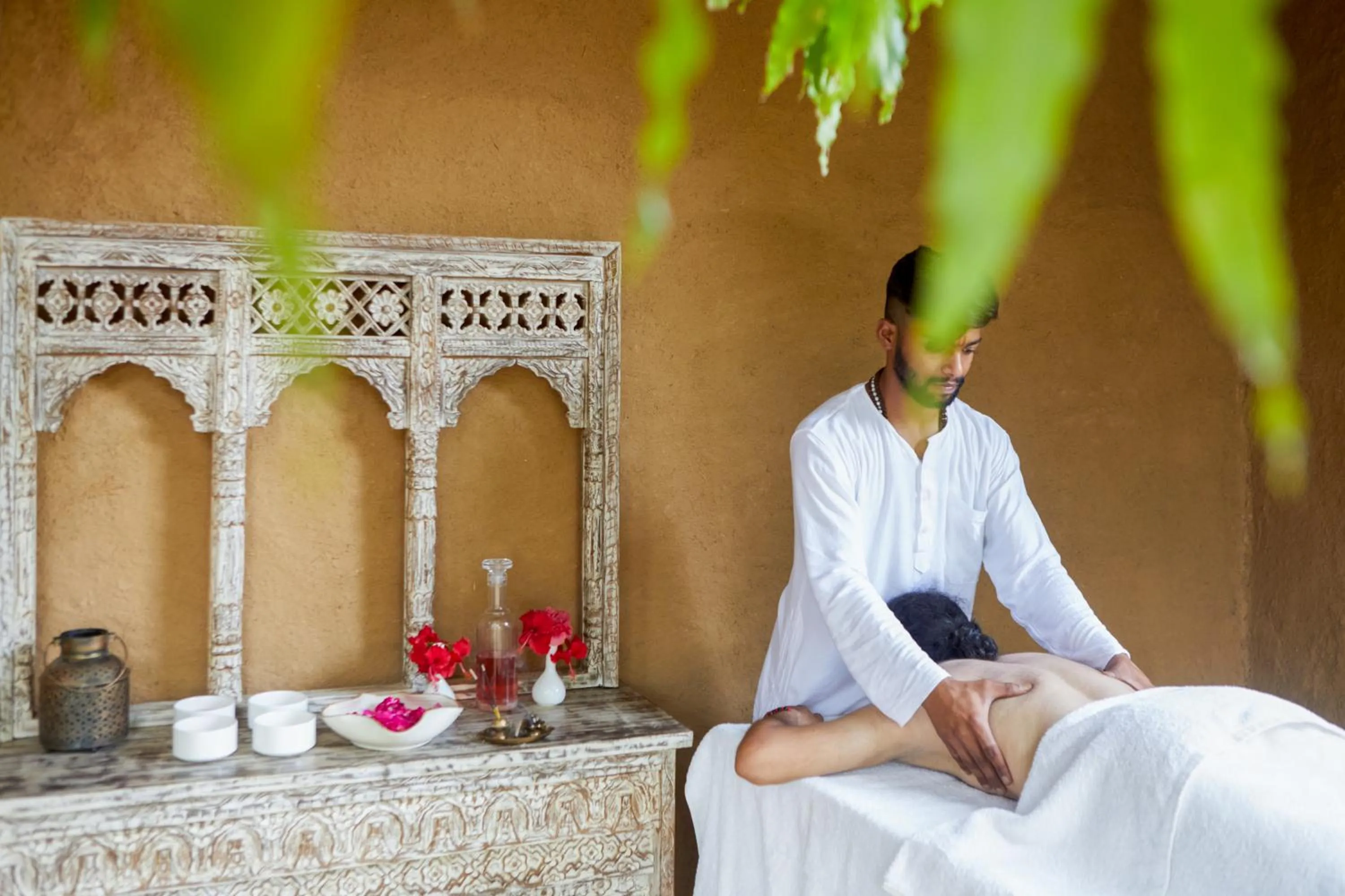 Spa and wellness centre/facilities in Pangarh Lake Retreat