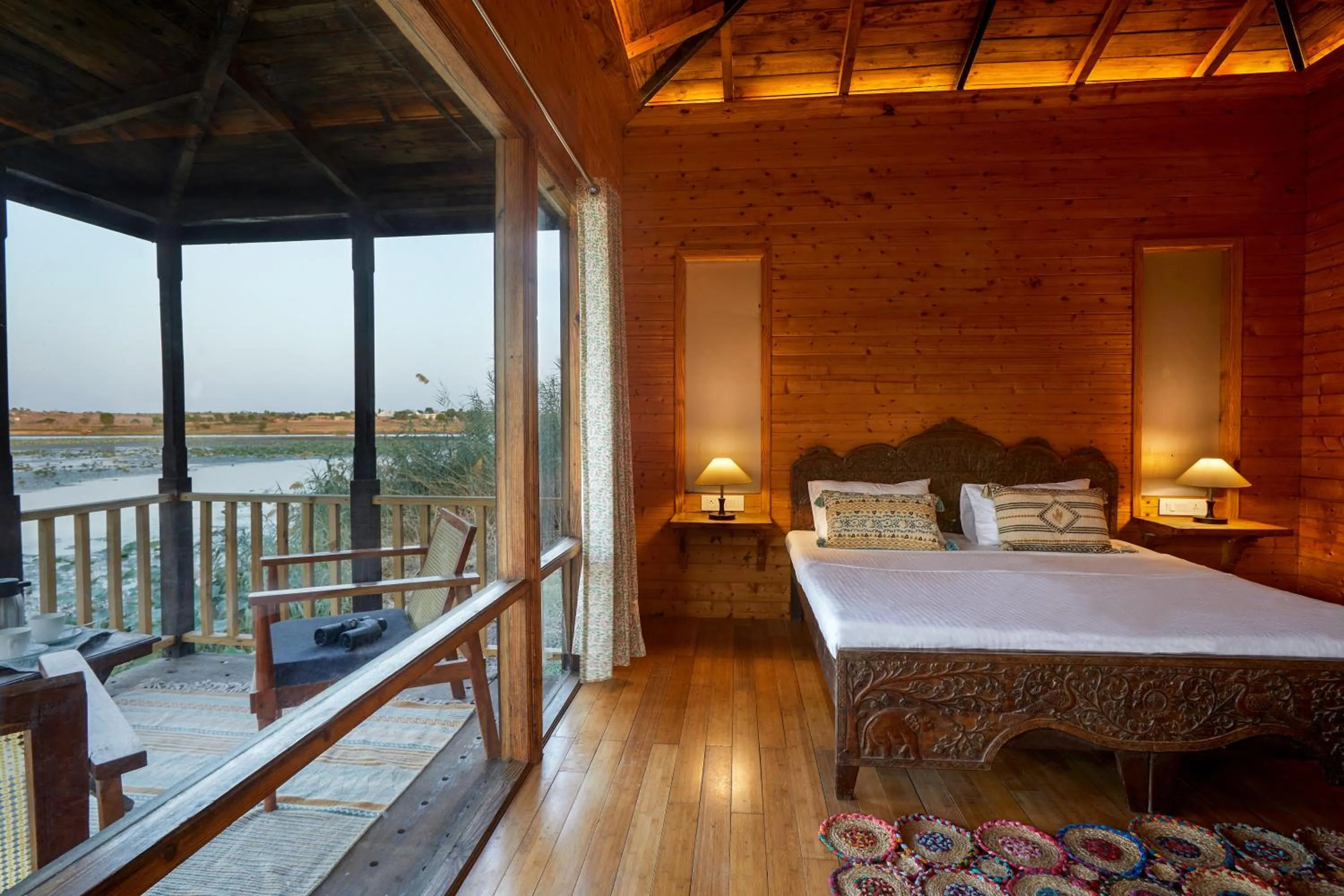 Bedroom, Bed in Pangarh Lake Retreat