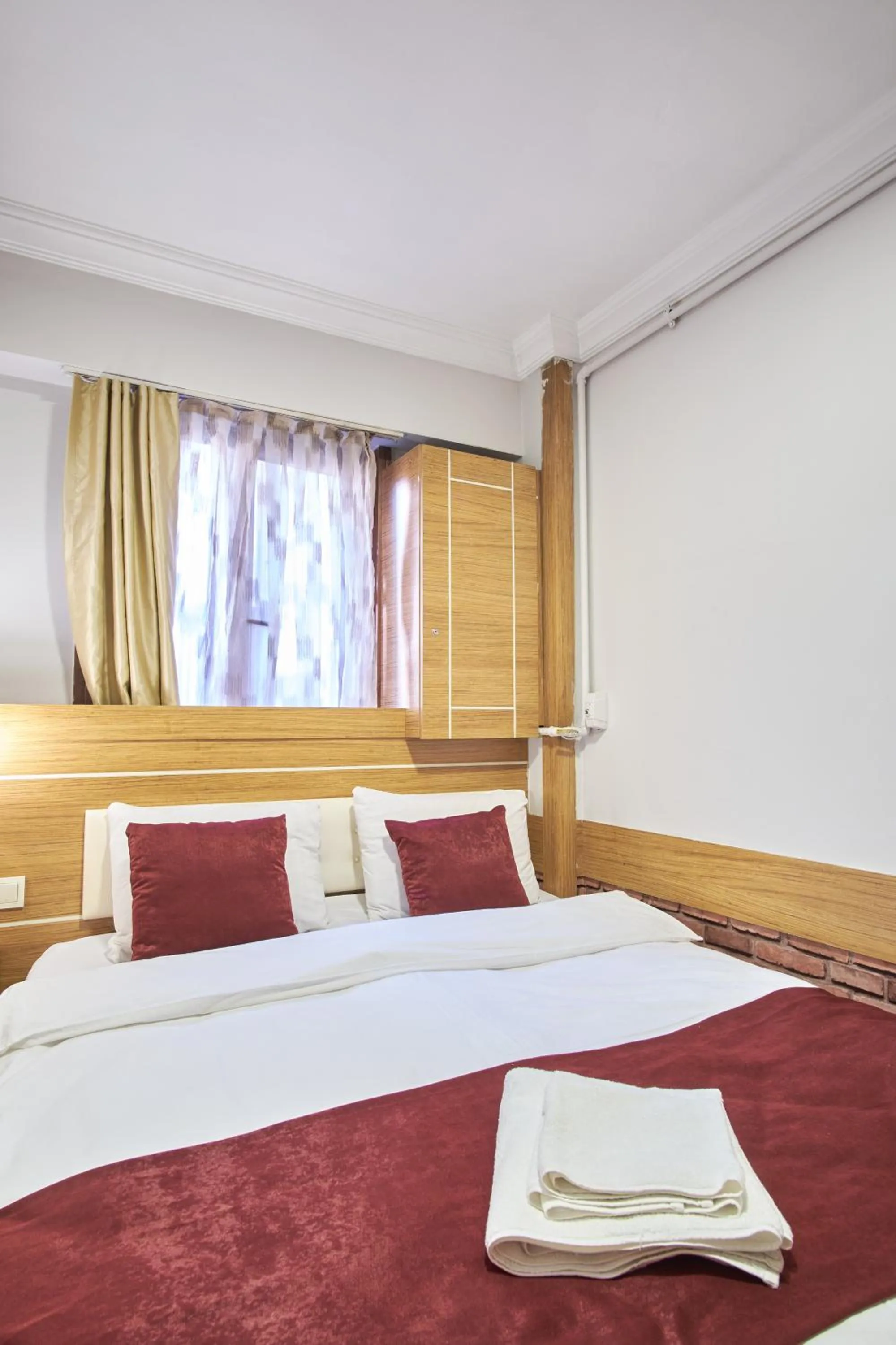 Bed in Central Suites Taksim