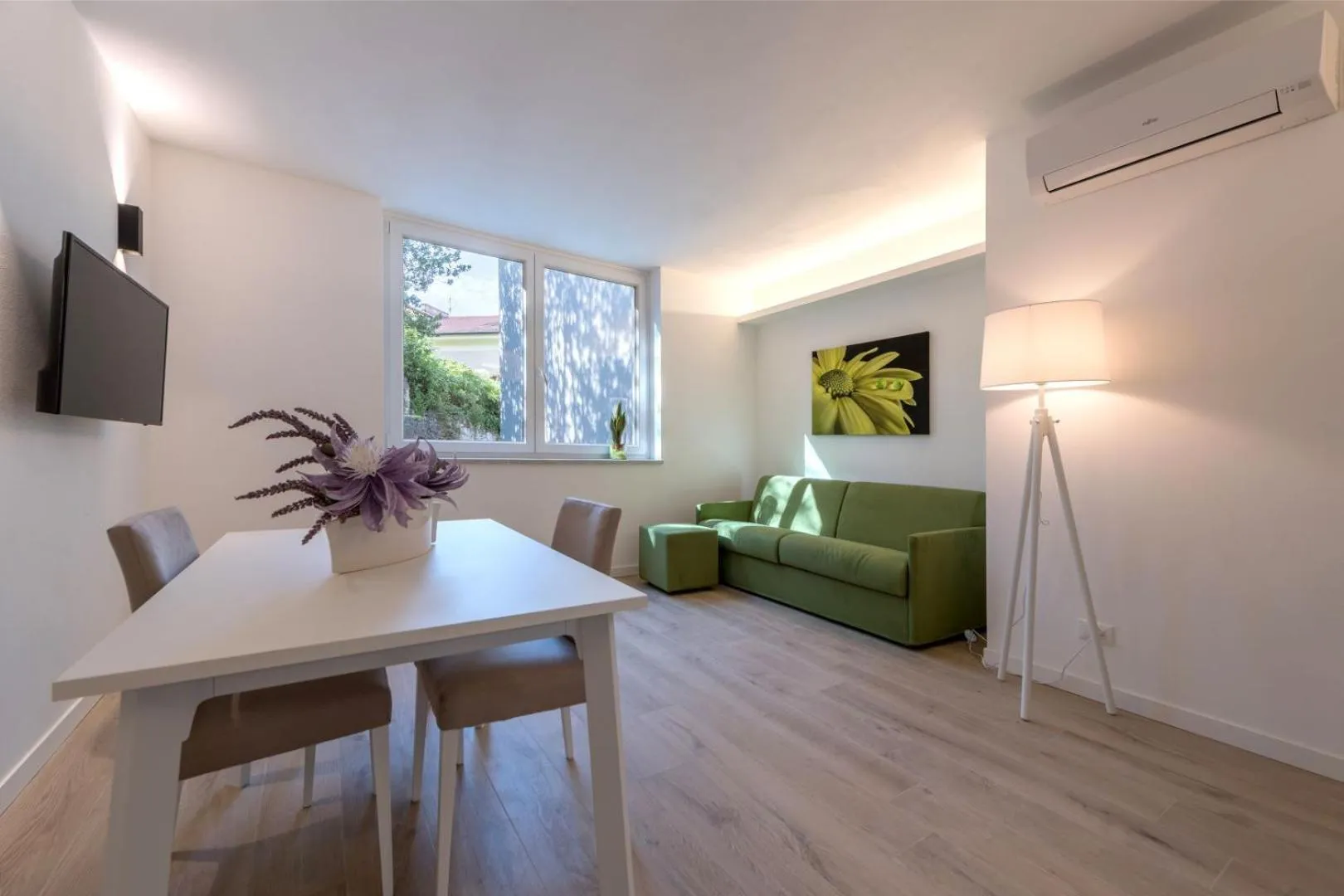 Living room in Residence La Torre con private park