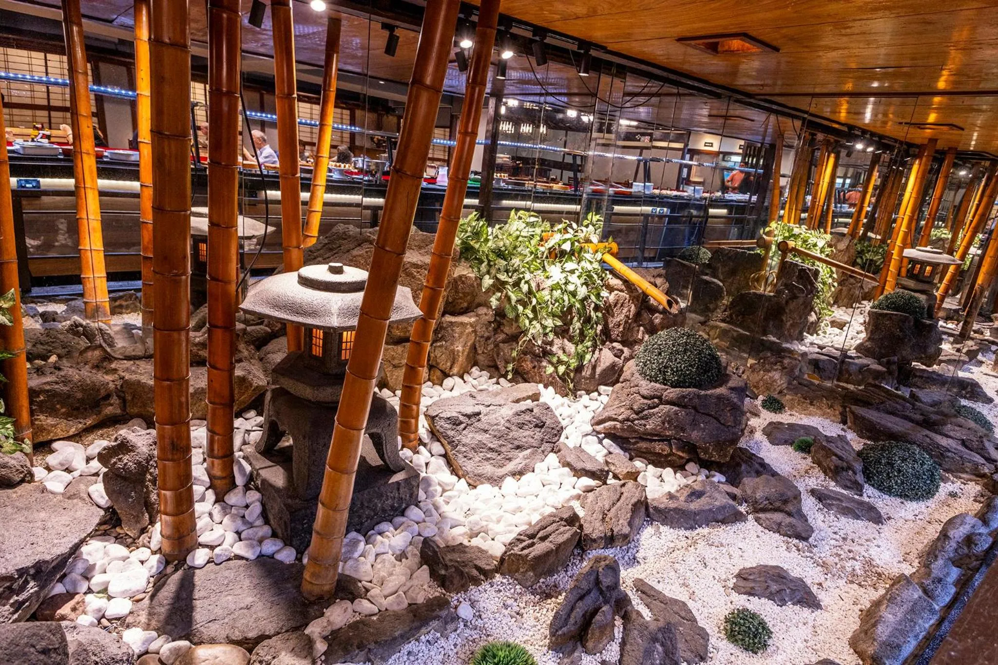 Garden view in Nikkey Palace Hotel