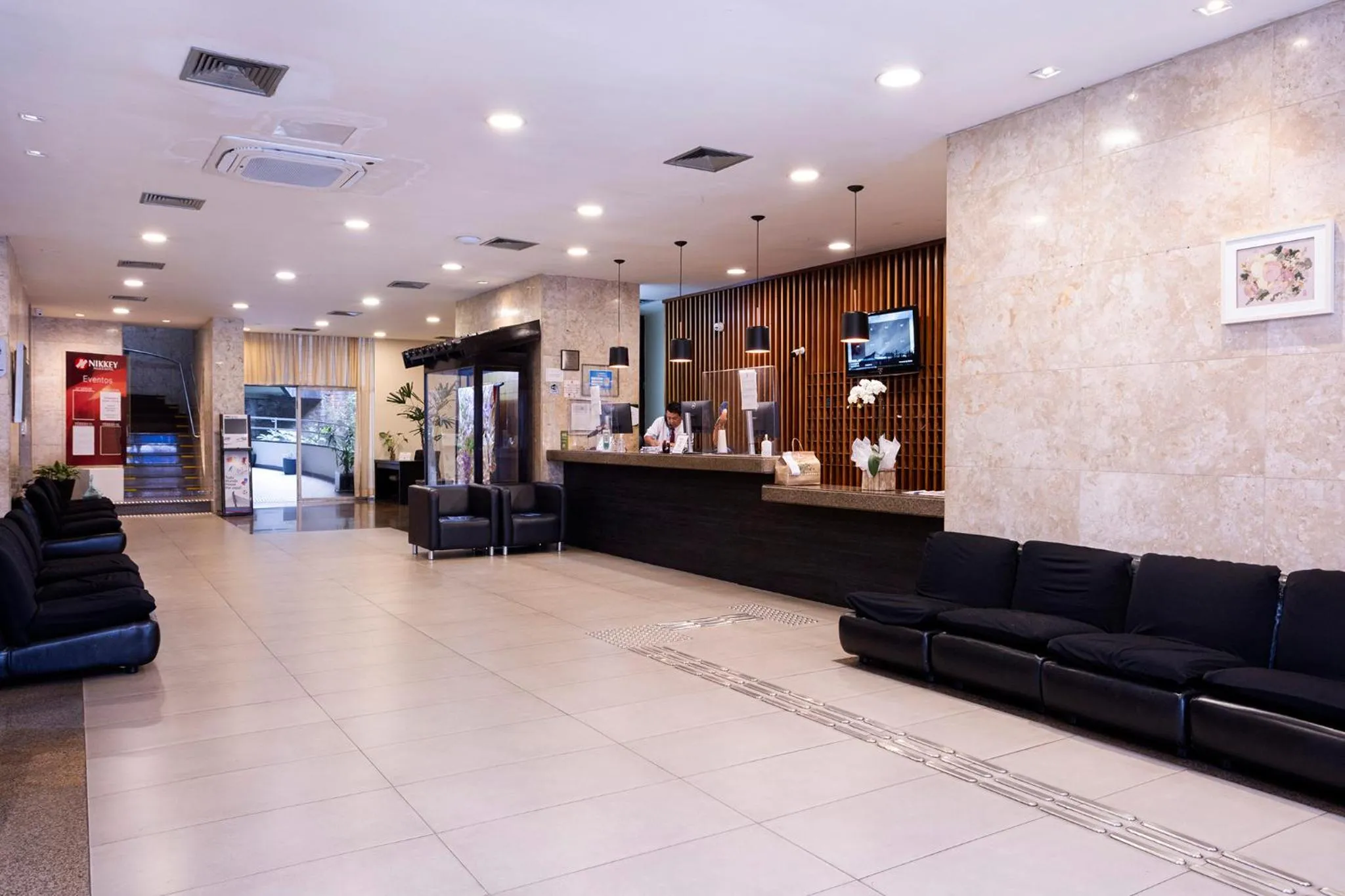 Lobby or reception in Nikkey Palace Hotel