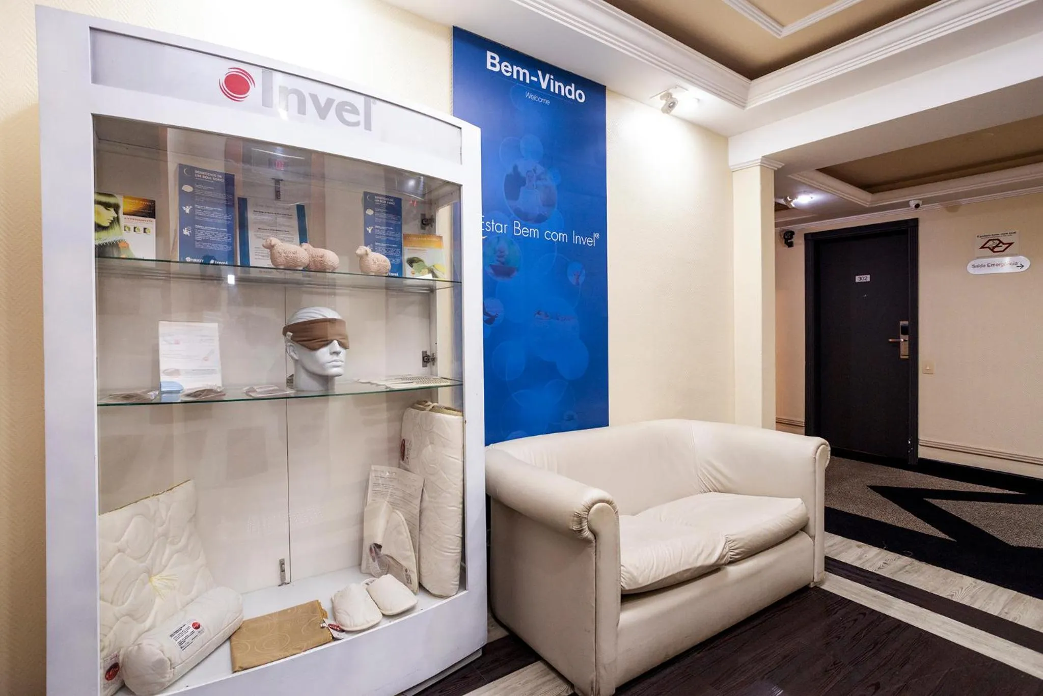 Living room in Nikkey Palace Hotel