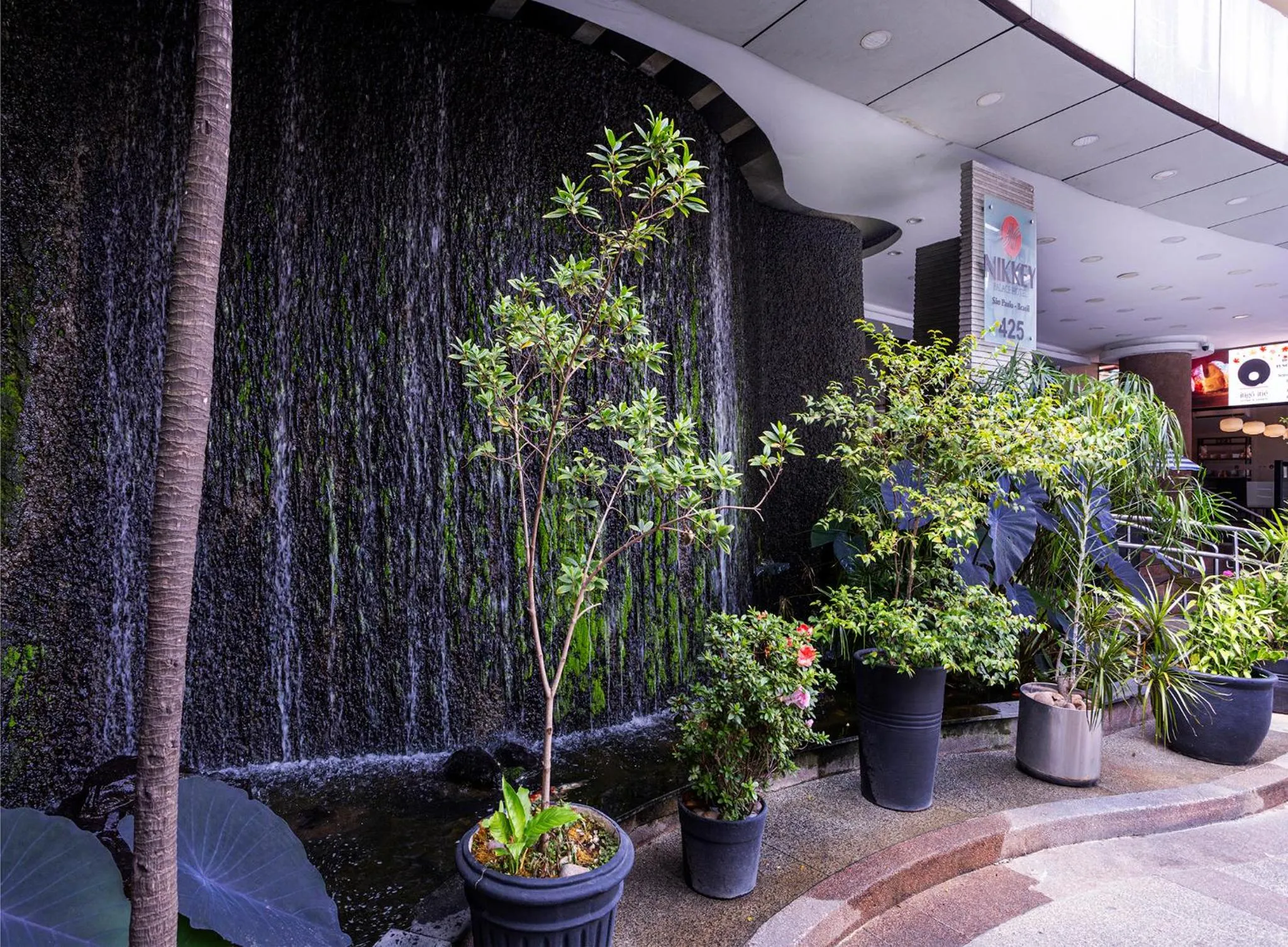 Garden view in Nikkey Palace Hotel