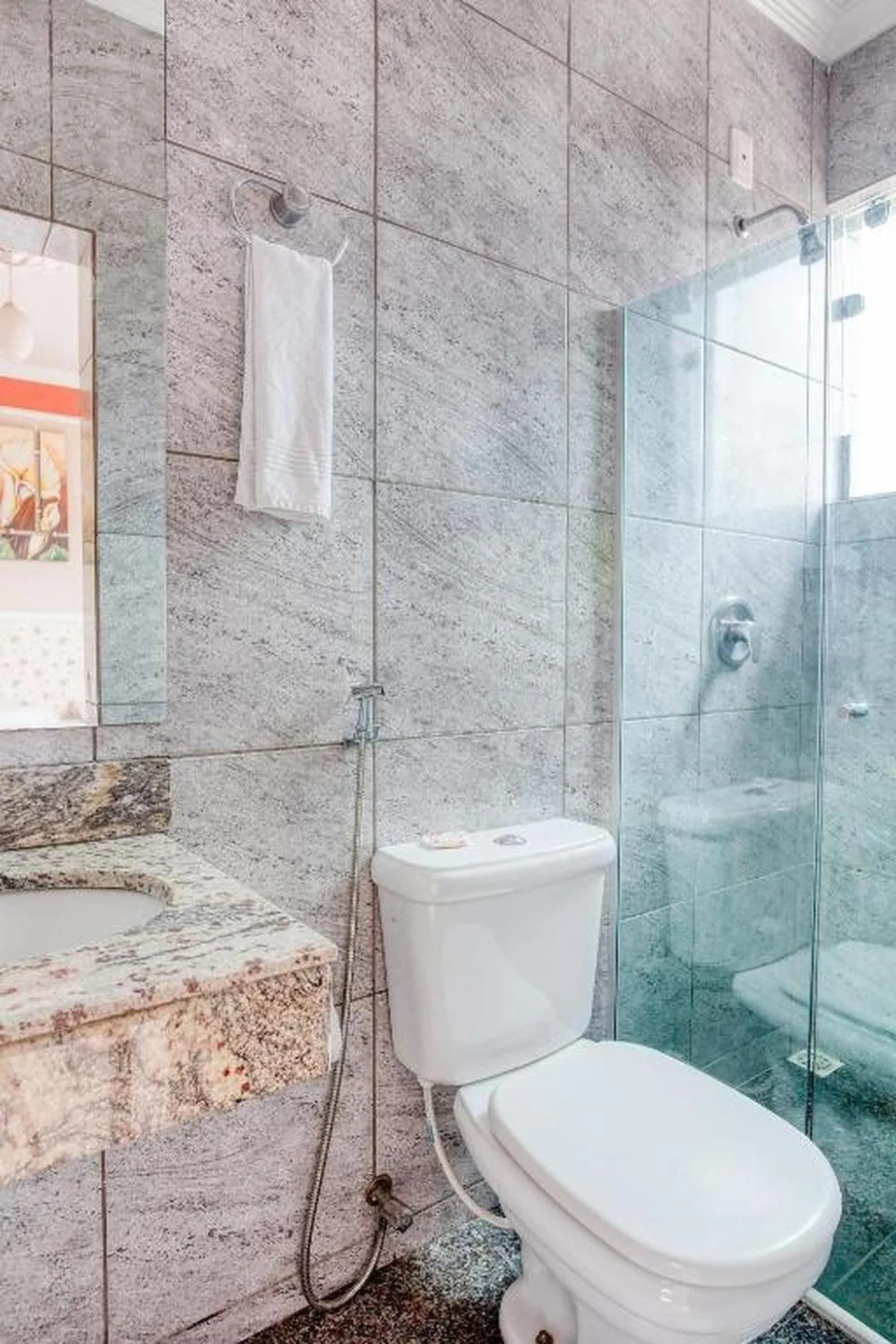 Bathroom in Ouro Hotel