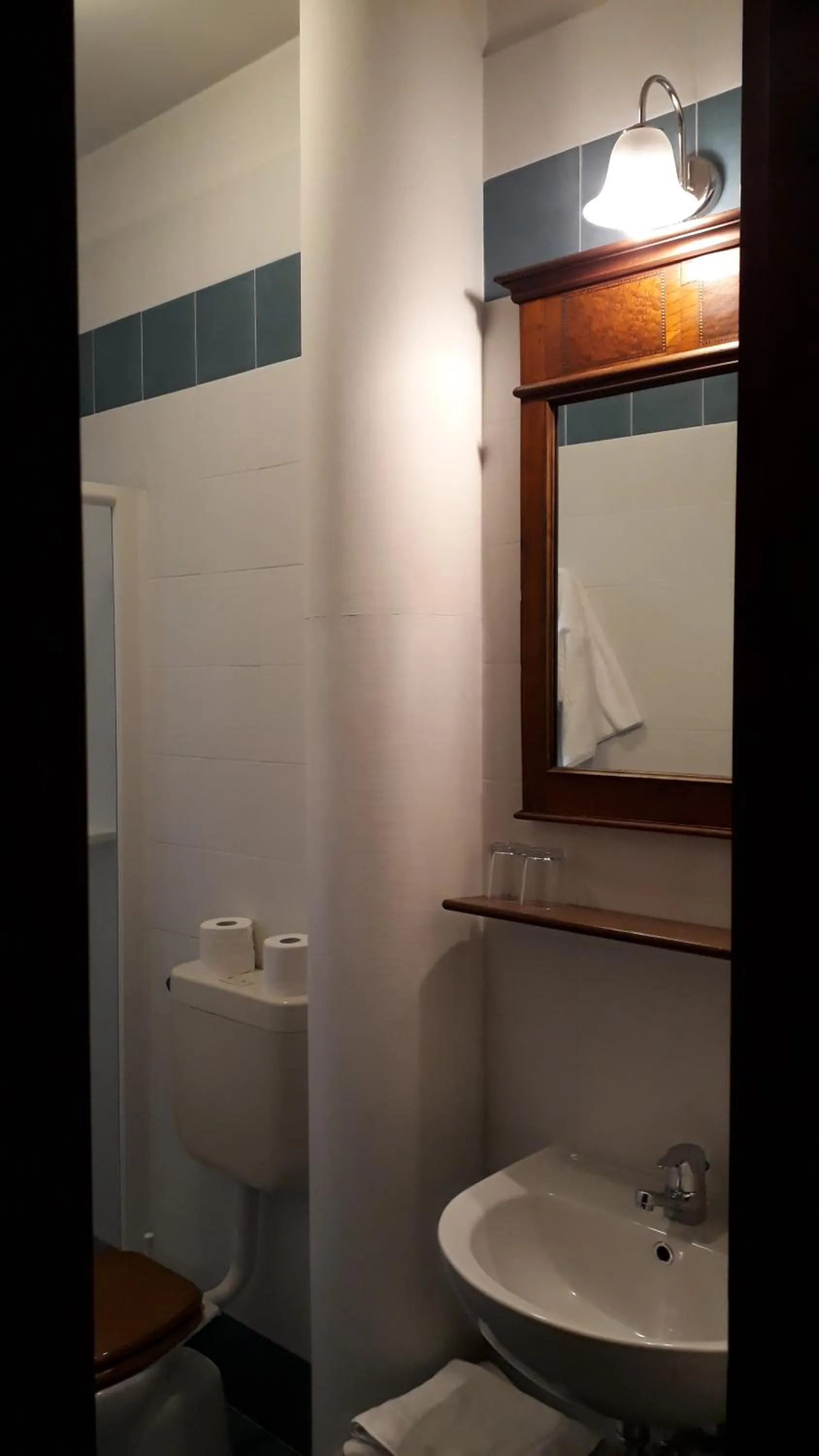 Bathroom in Hotel Due Mori