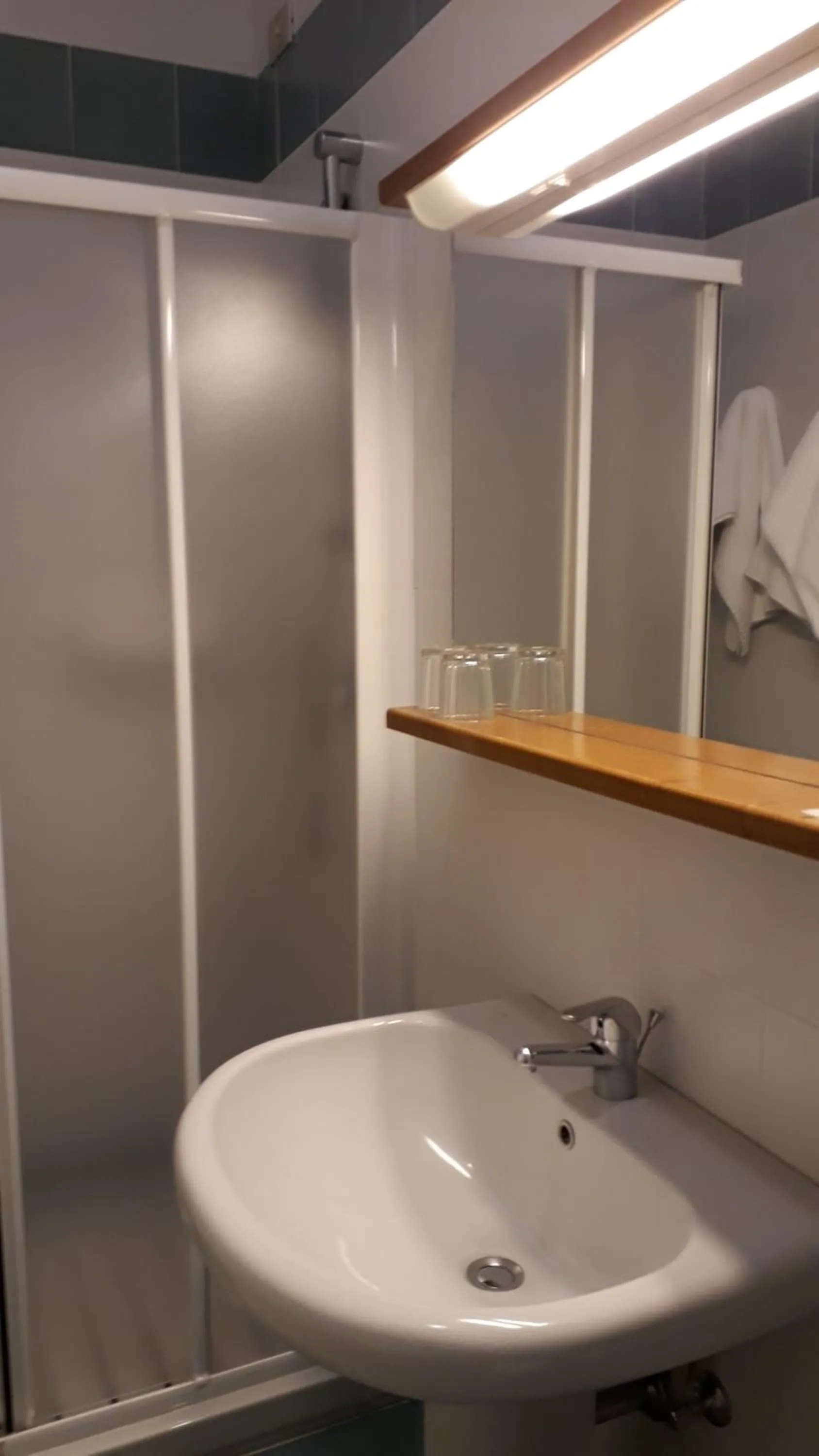 Bathroom in Hotel Due Mori