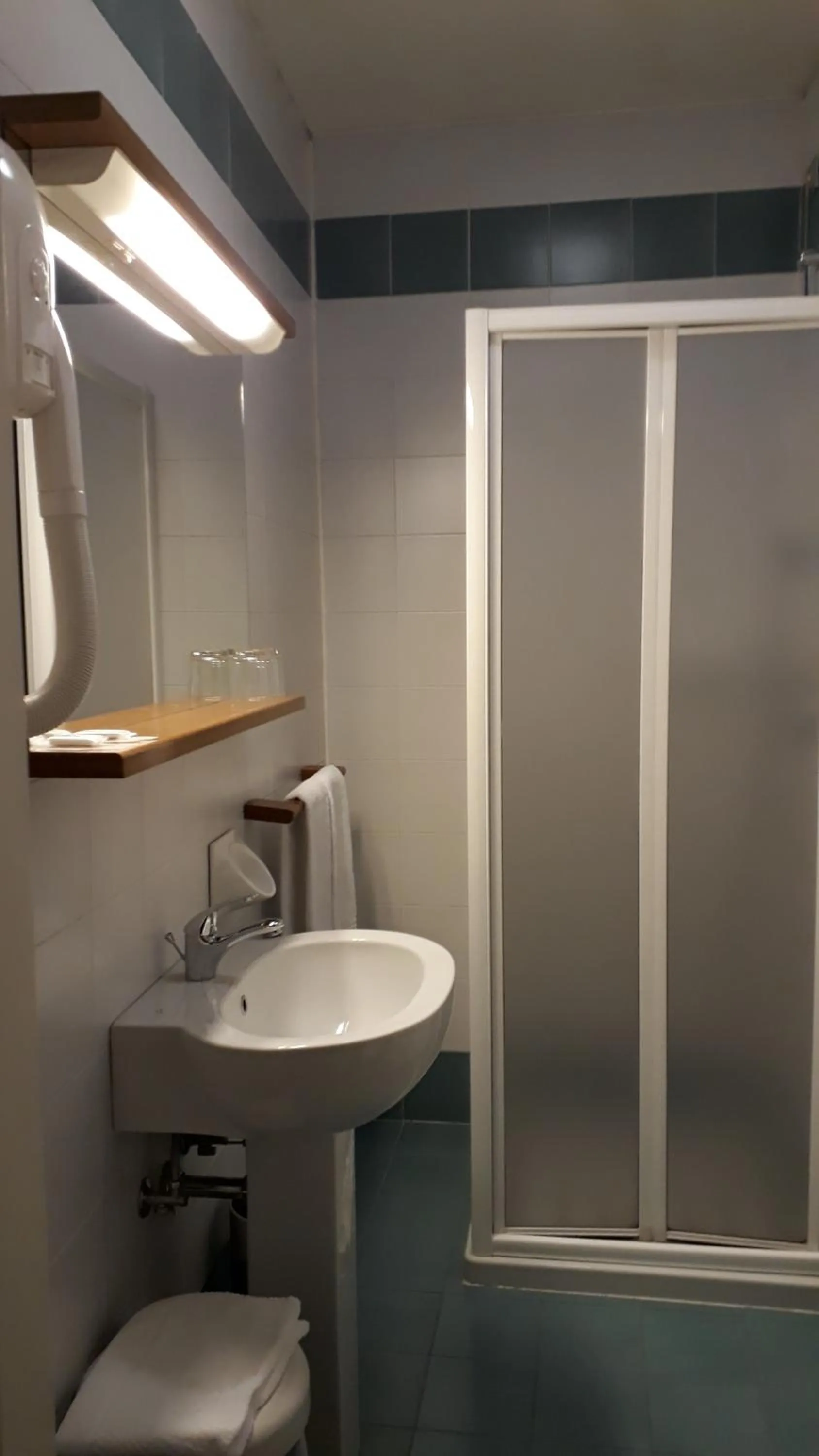 Bathroom in Hotel Due Mori