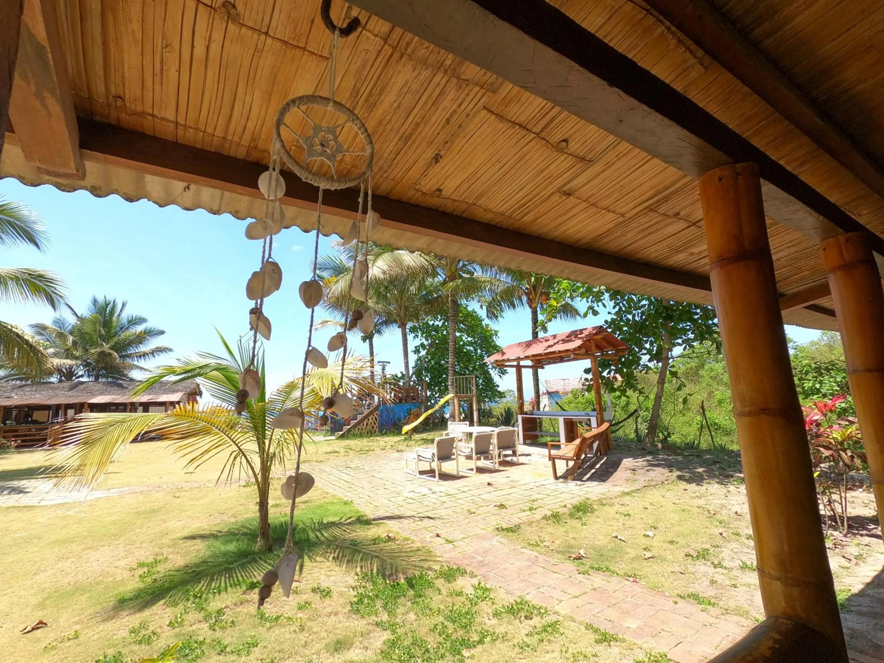 Garden view in La Gondola
