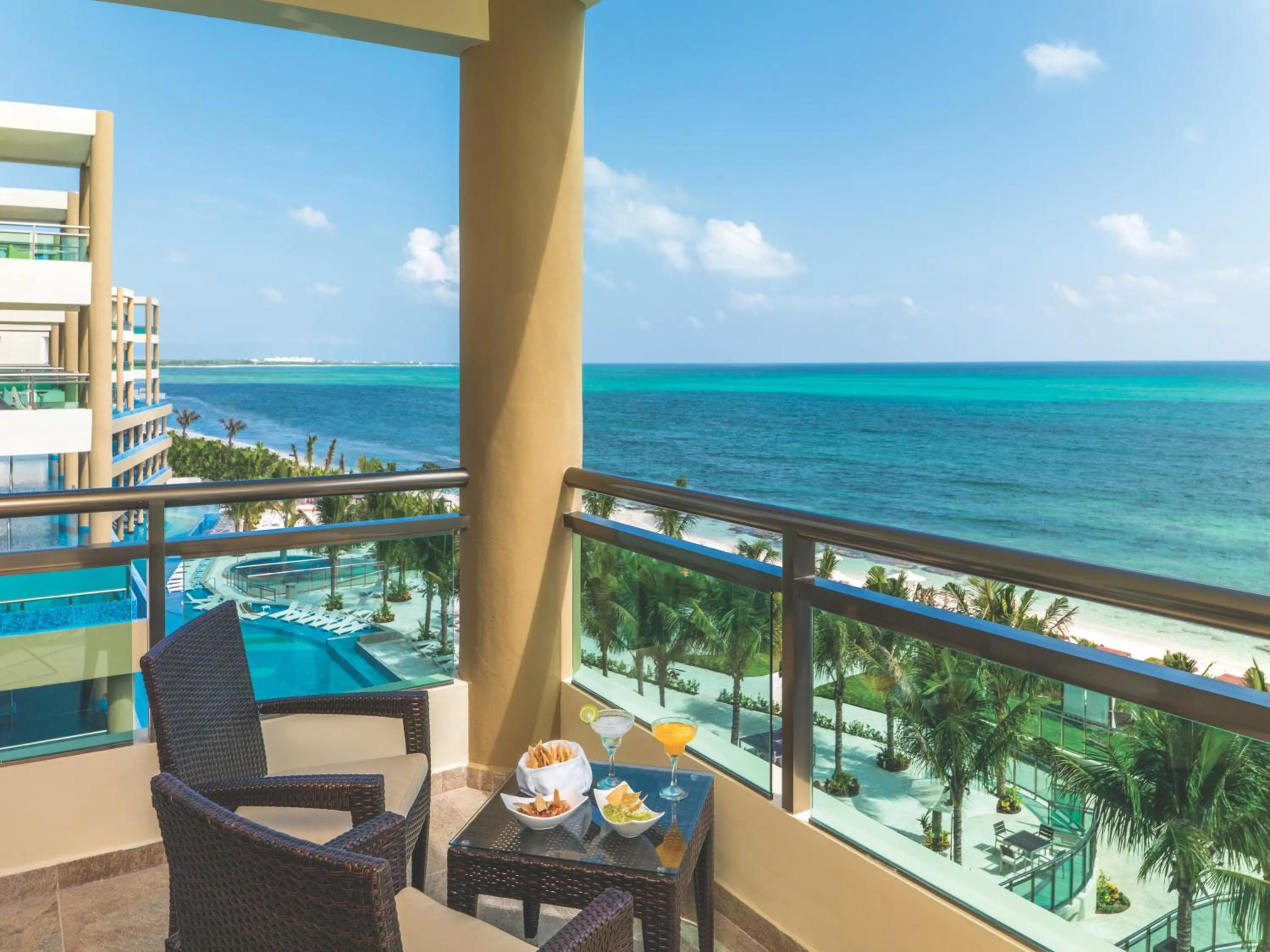 Balcony/Terrace in Generations Riviera Maya Oceanfront Family Resort Catamaran, Water Park, All & More Inclusive