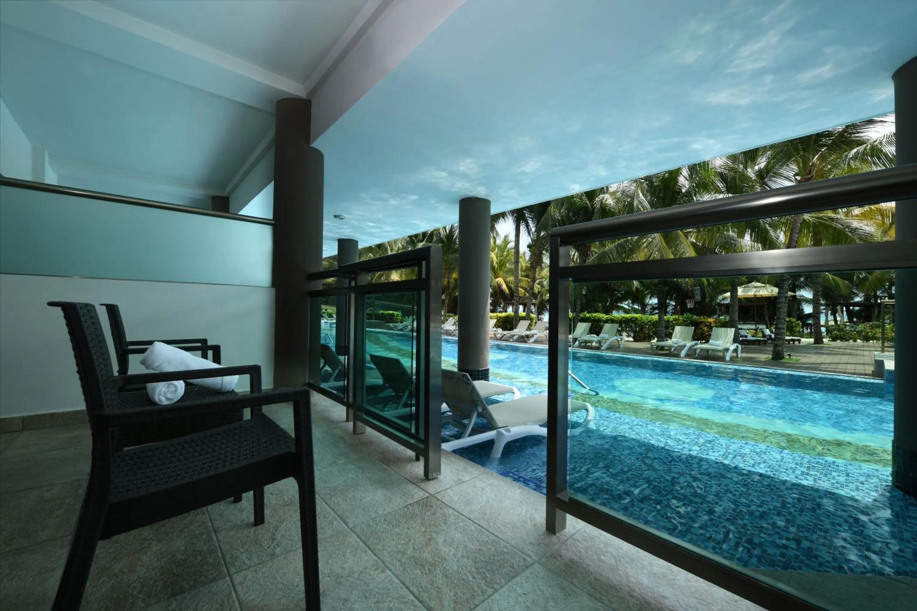 Swimming pool in Generations Riviera Maya Oceanfront Family Resort Catamaran, Water Park, All & More Inclusive