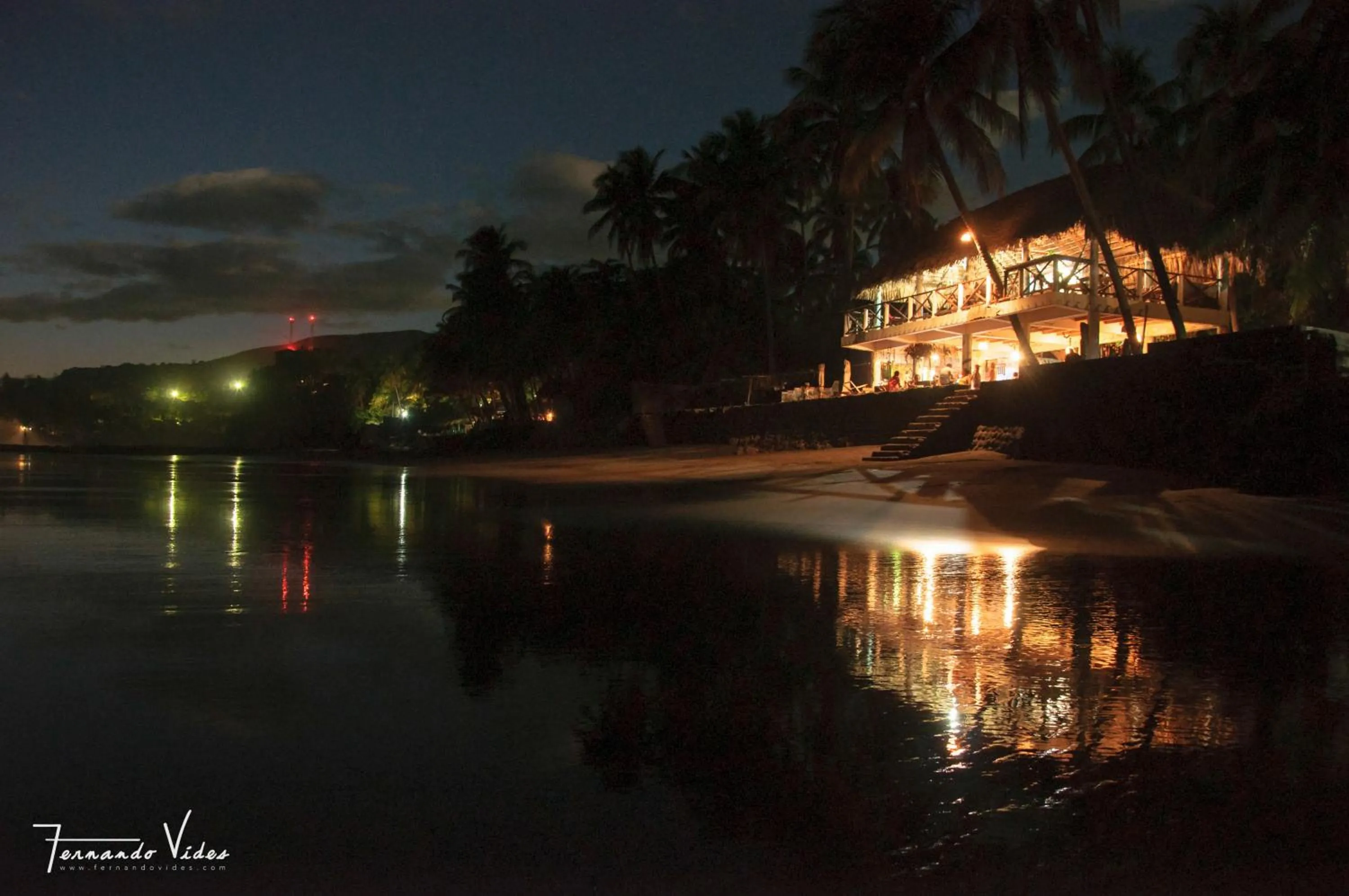 Sunset in Olas Permanentes El Zonte