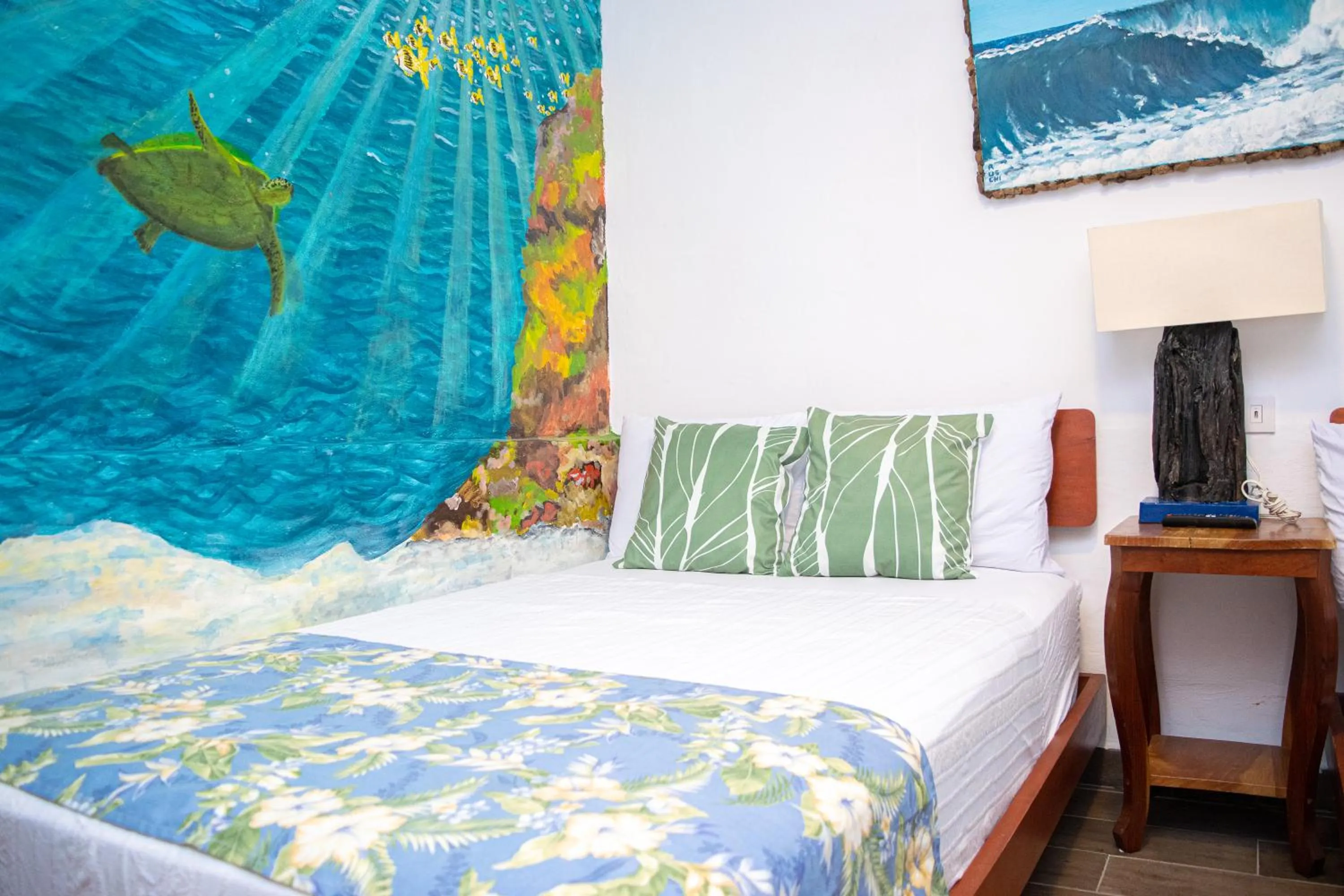 Bed in Olas Permanentes El Zonte