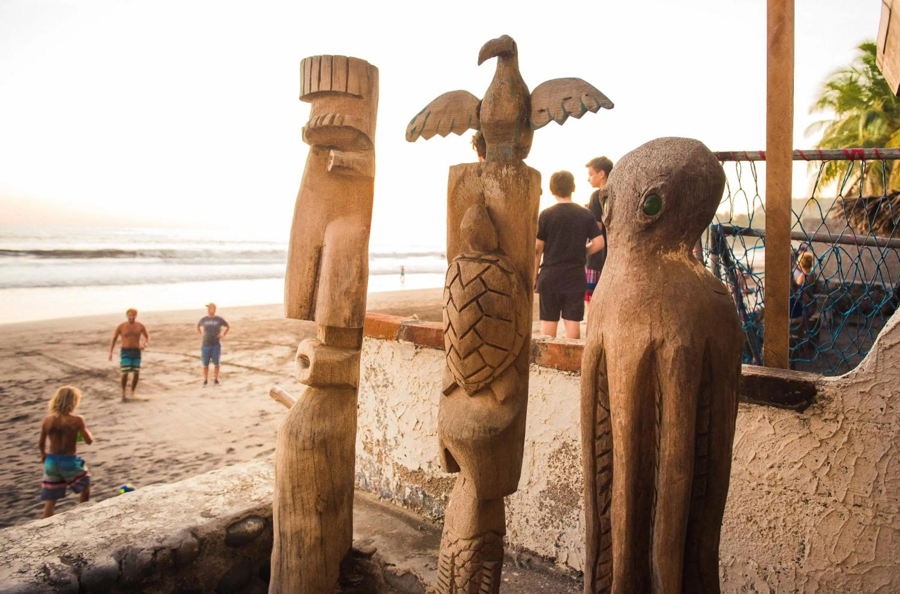 Beach in Olas Permanentes El Zonte