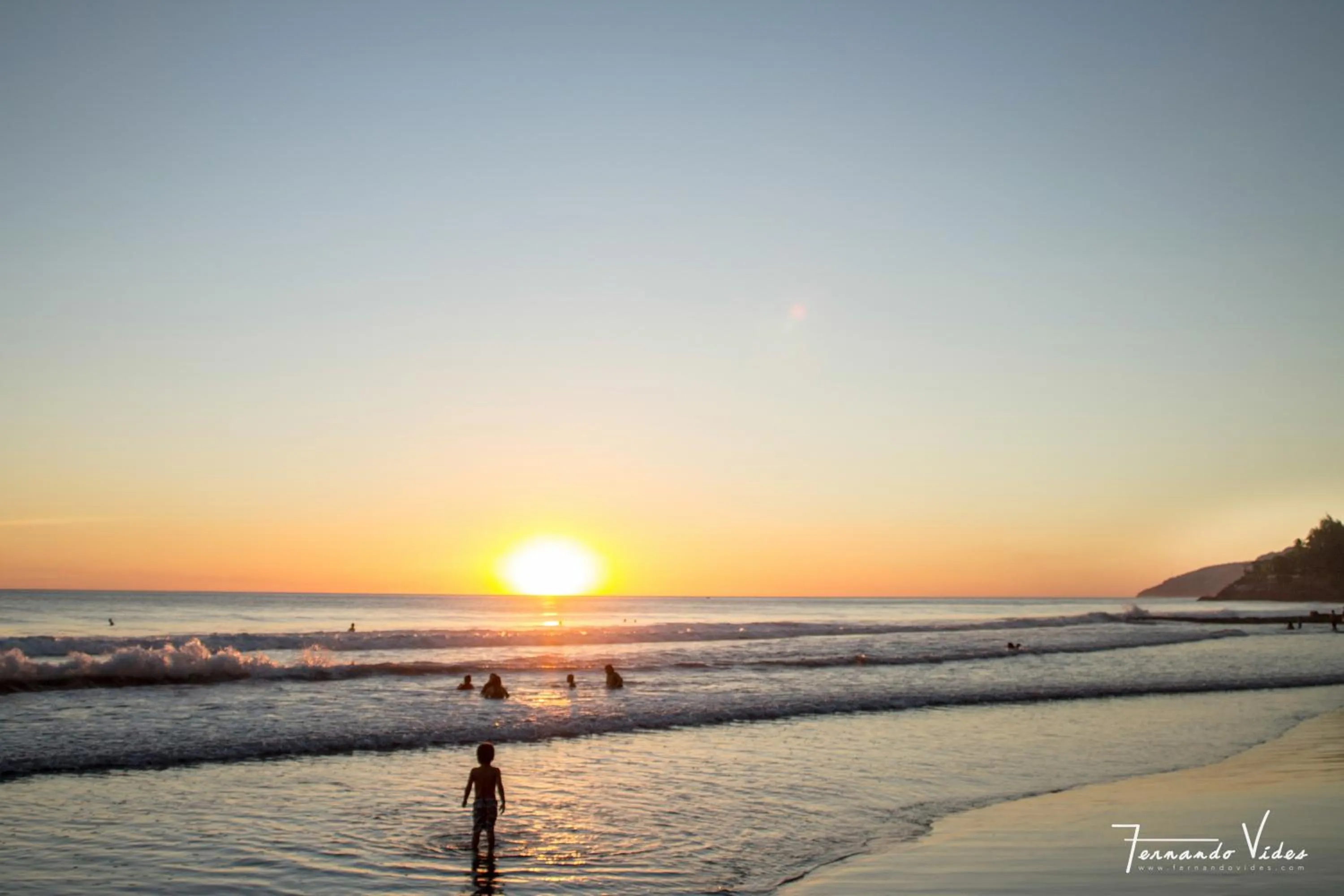 Beach in Olas Permanentes El Zonte