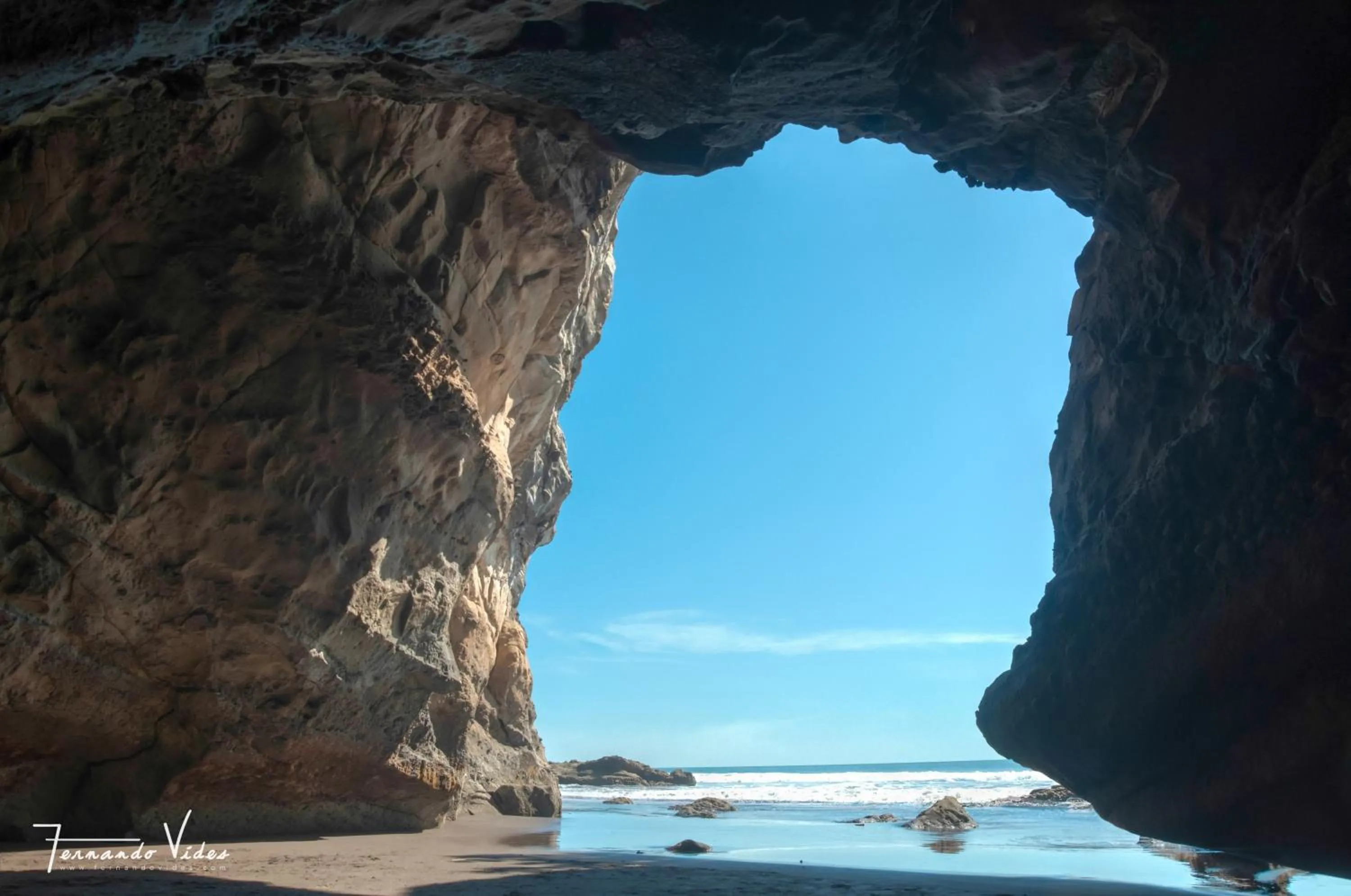 Natural landscape in Olas Permanentes El Zonte