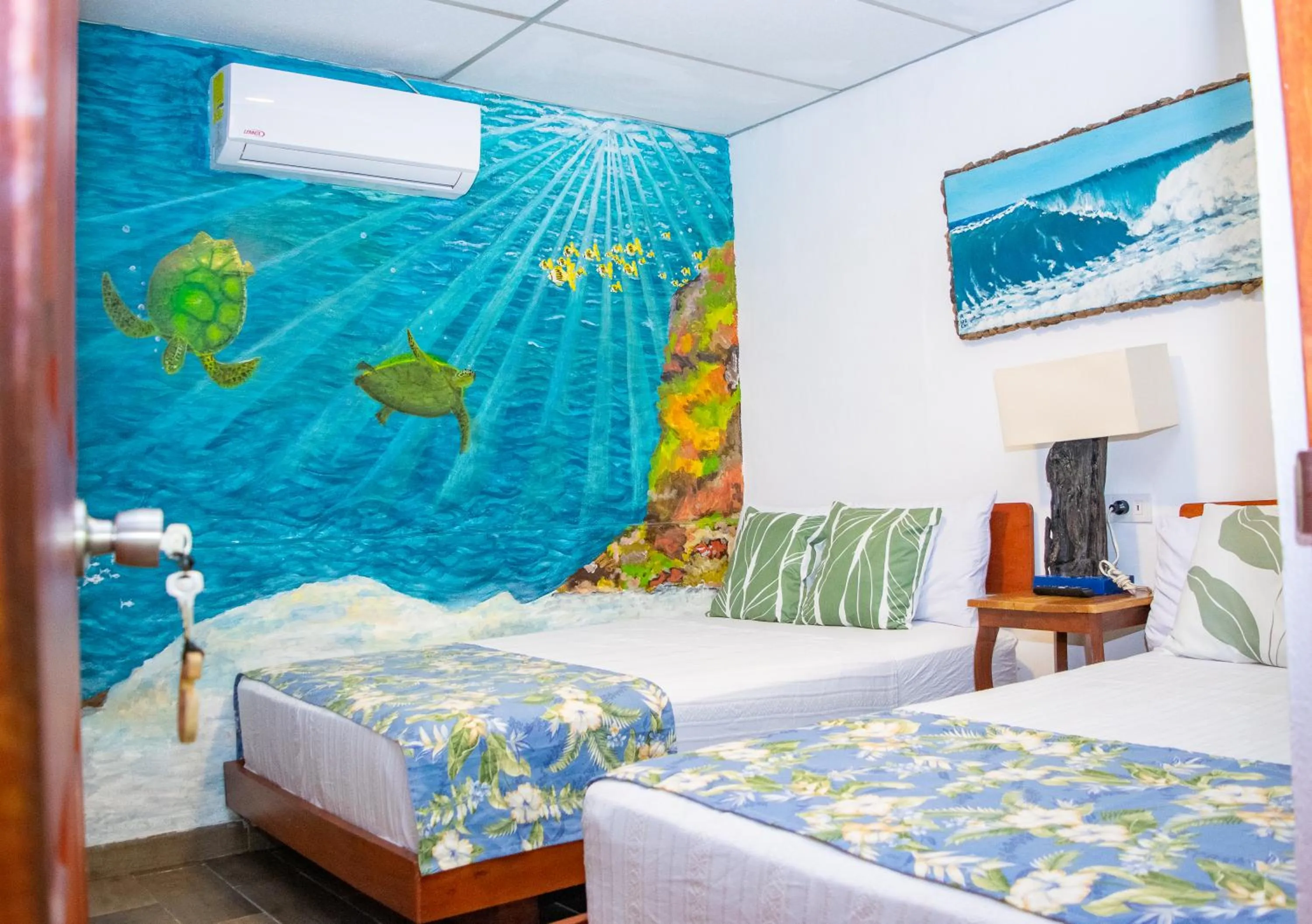 Bed in Olas Permanentes El Zonte