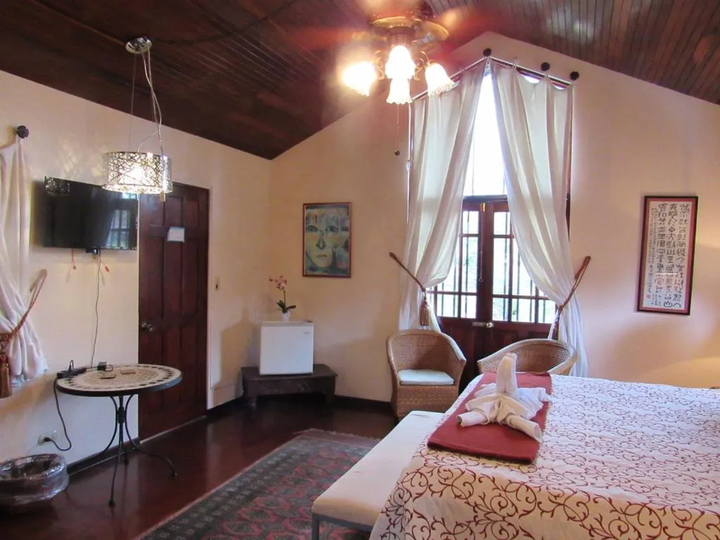 Inner courtyard view, Bed in Cariari Bed & Breakfast