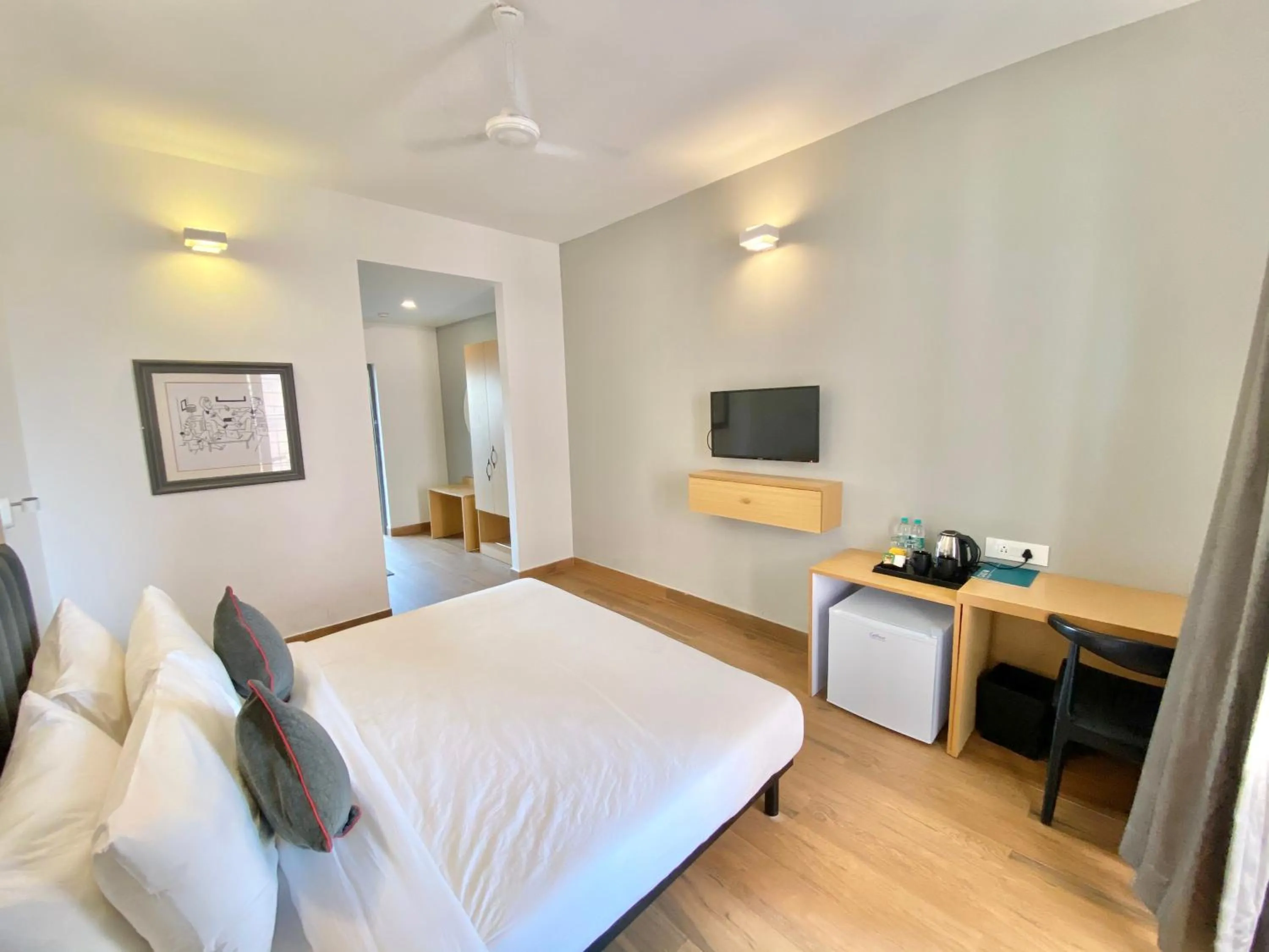 Bed in Amigos Candolim Beach