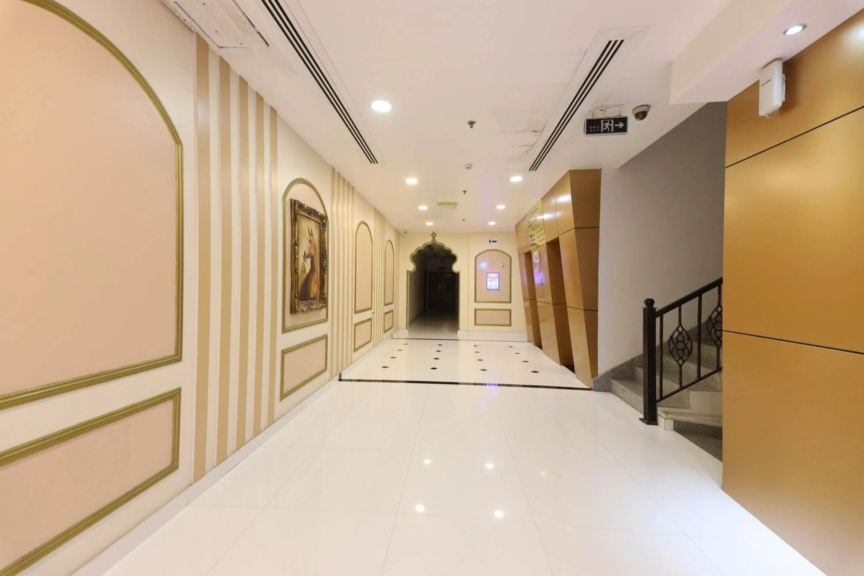 Lobby or reception in Al Reef Hotel