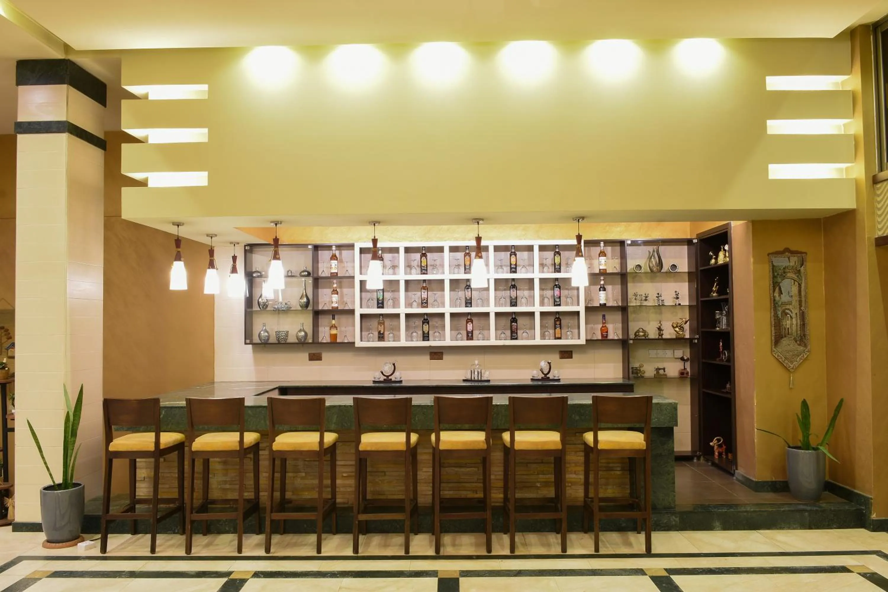 Lobby or reception in Asenappar Hotel