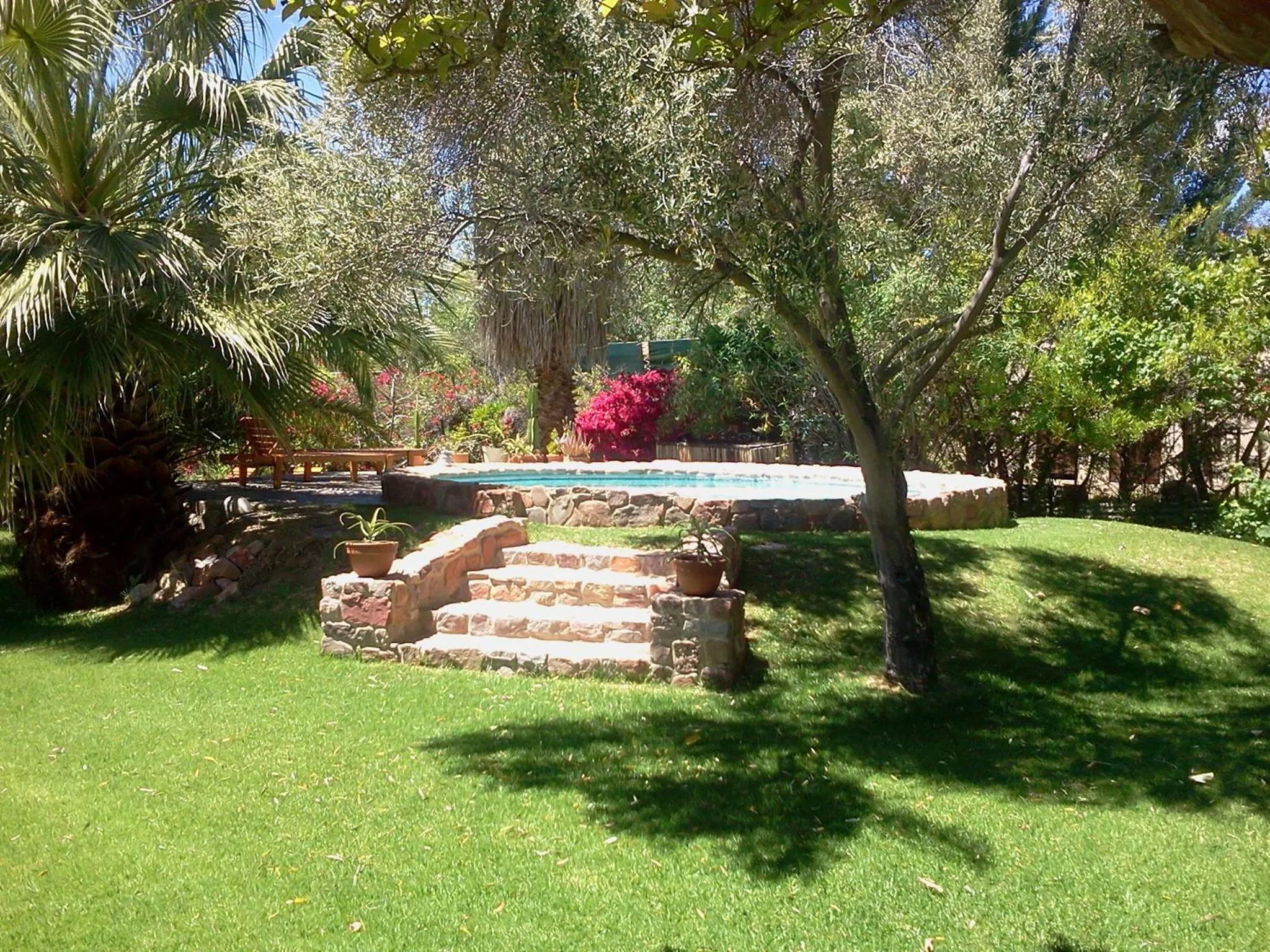 Swimming pool in Saxe-Coburg Lodge