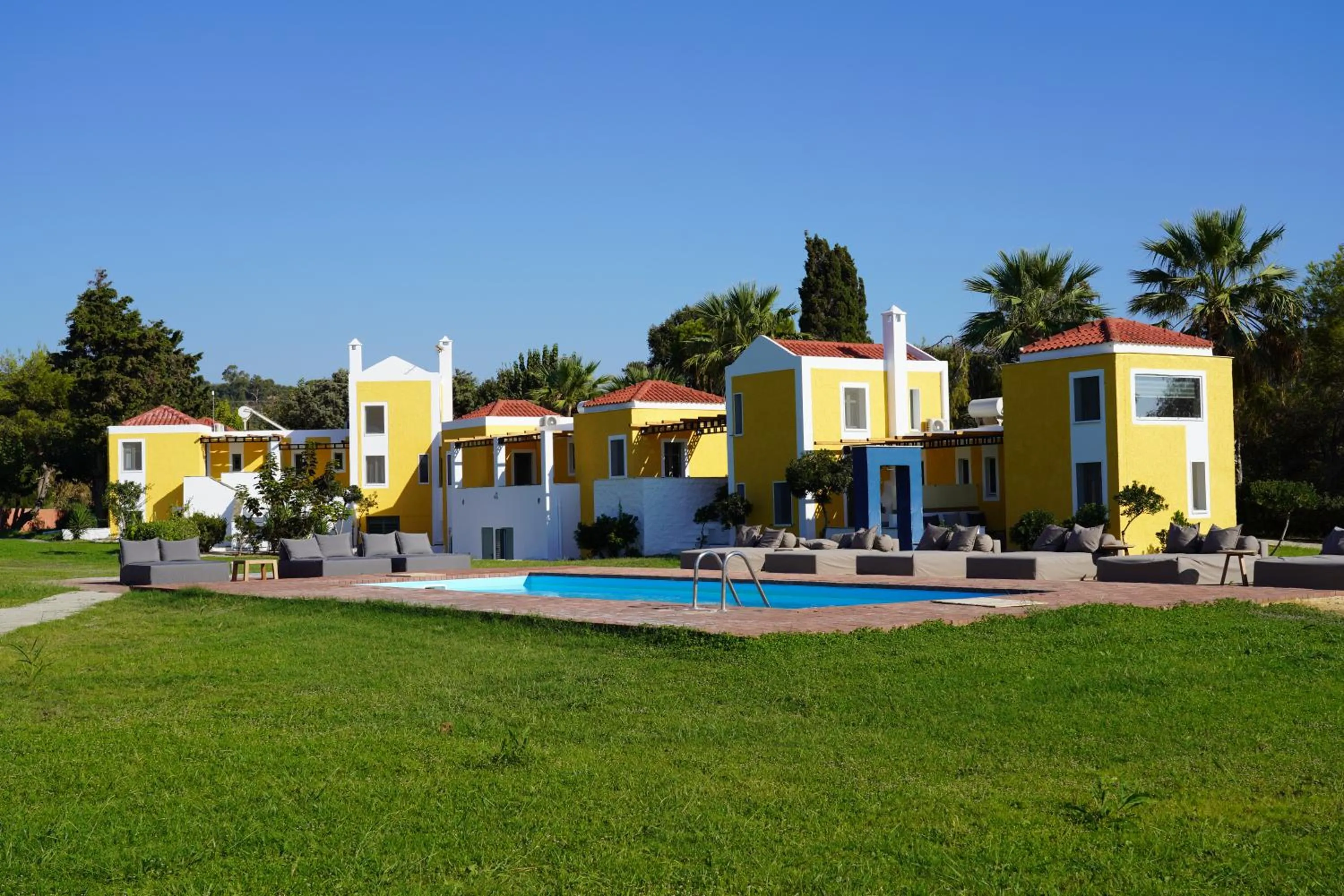 Pool view in VIP APARTMENTS