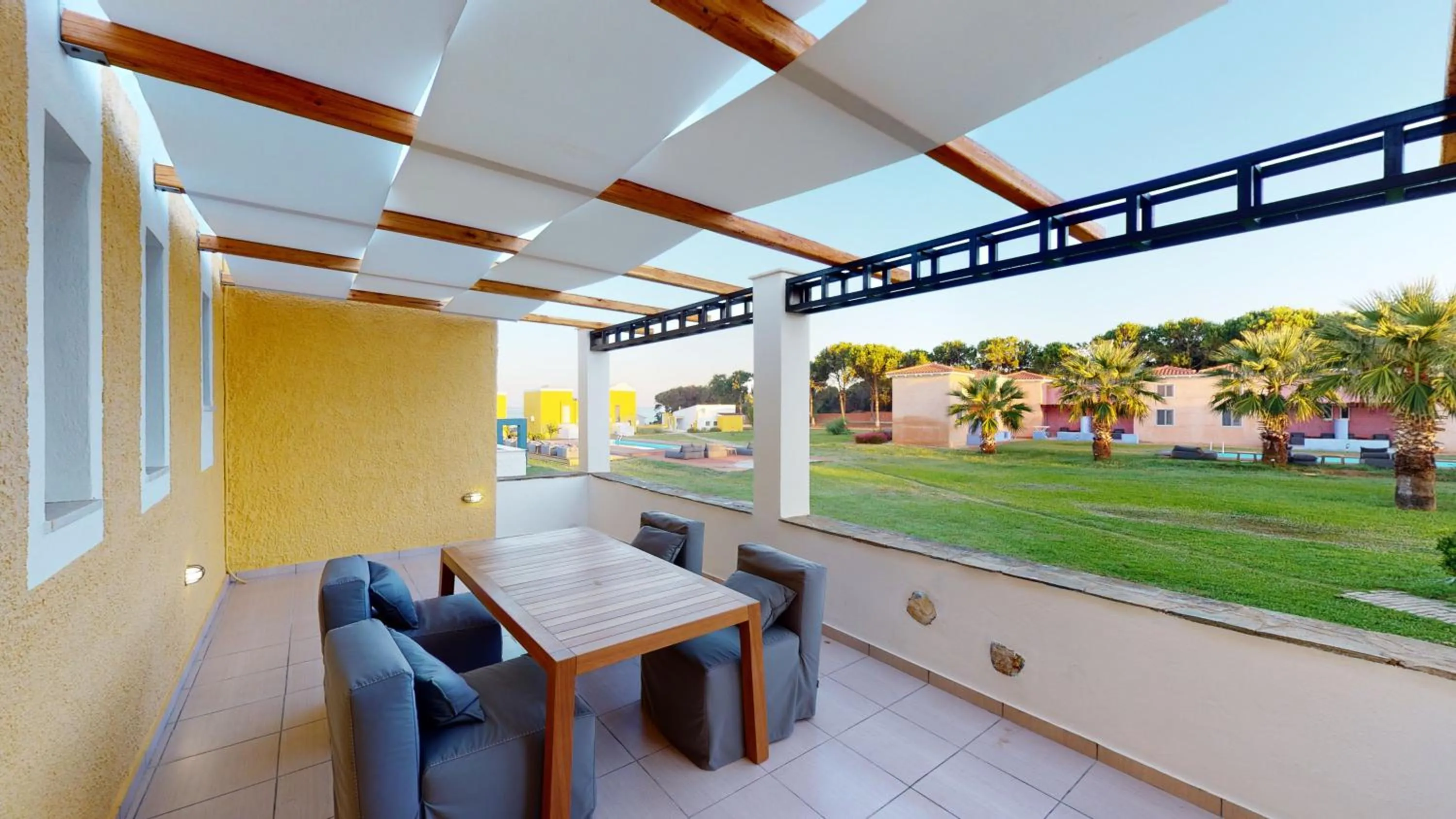 Garden view in VIP APARTMENTS