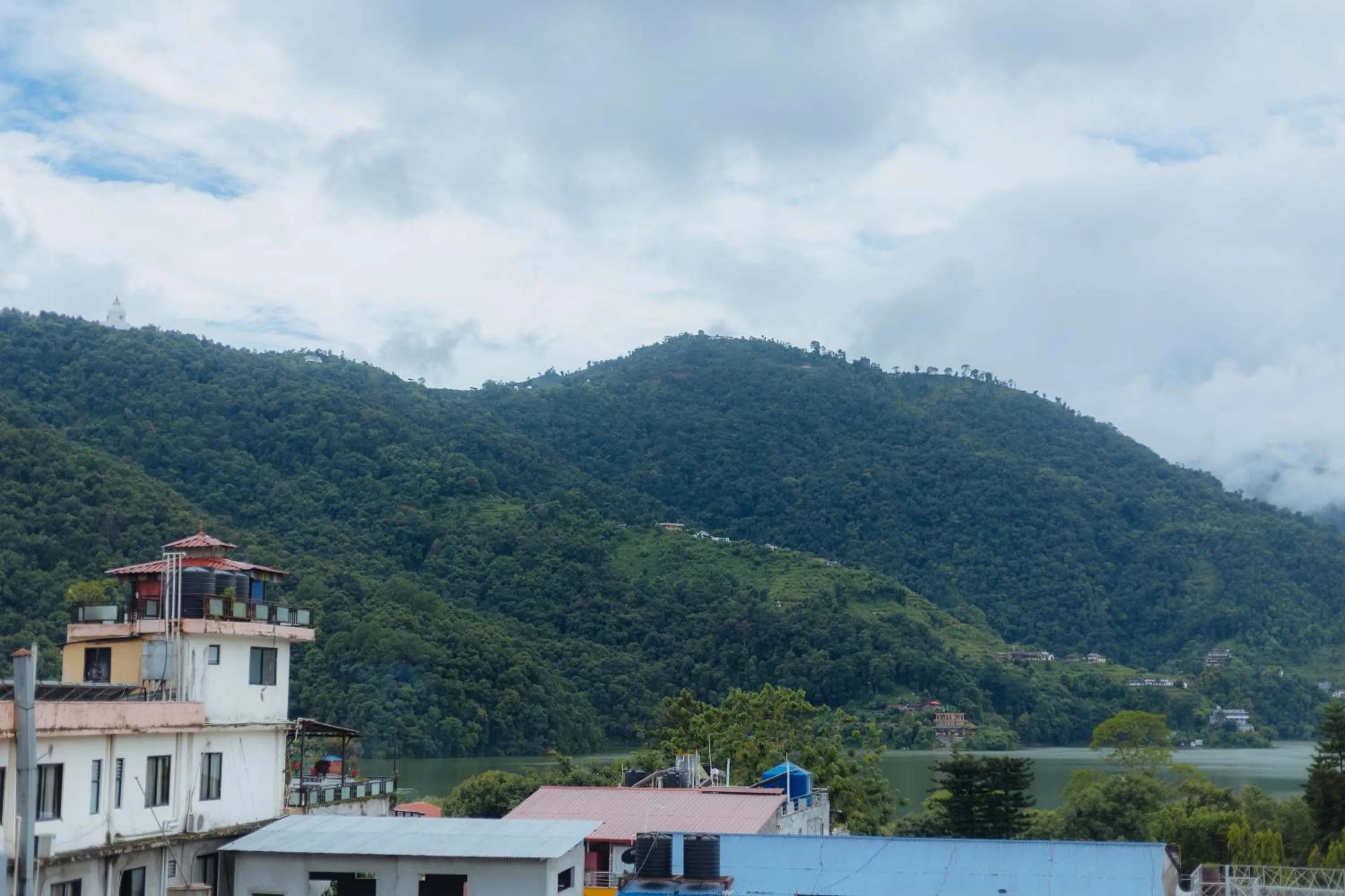 Mountain view in Hotel Tulsi