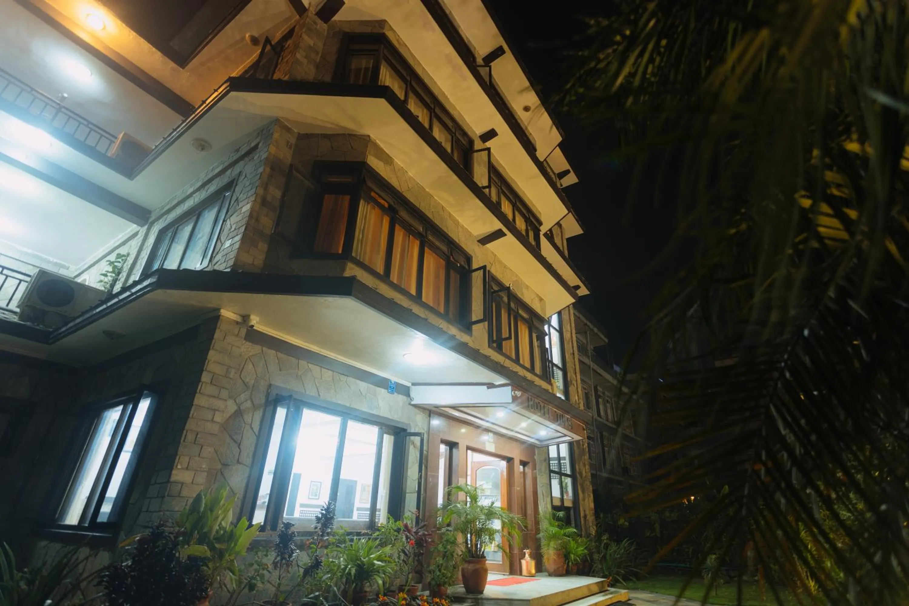 Facade/entrance in Hotel Tulsi