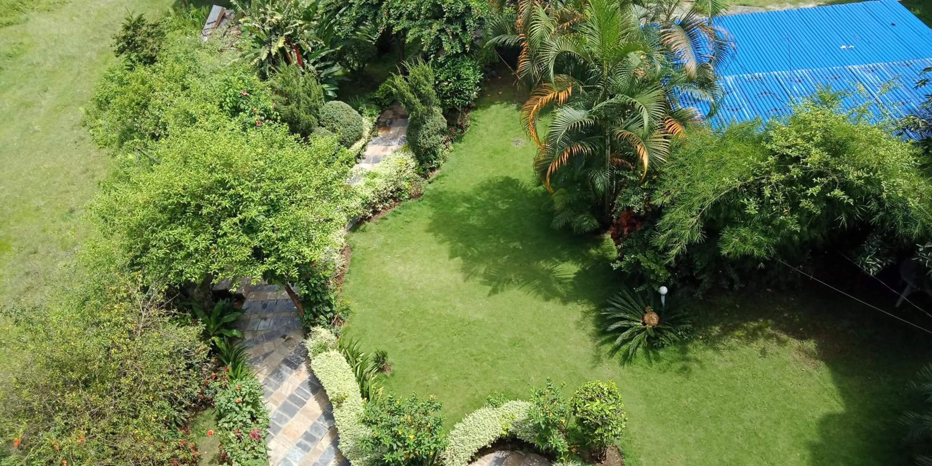 Garden in Hotel Tulsi