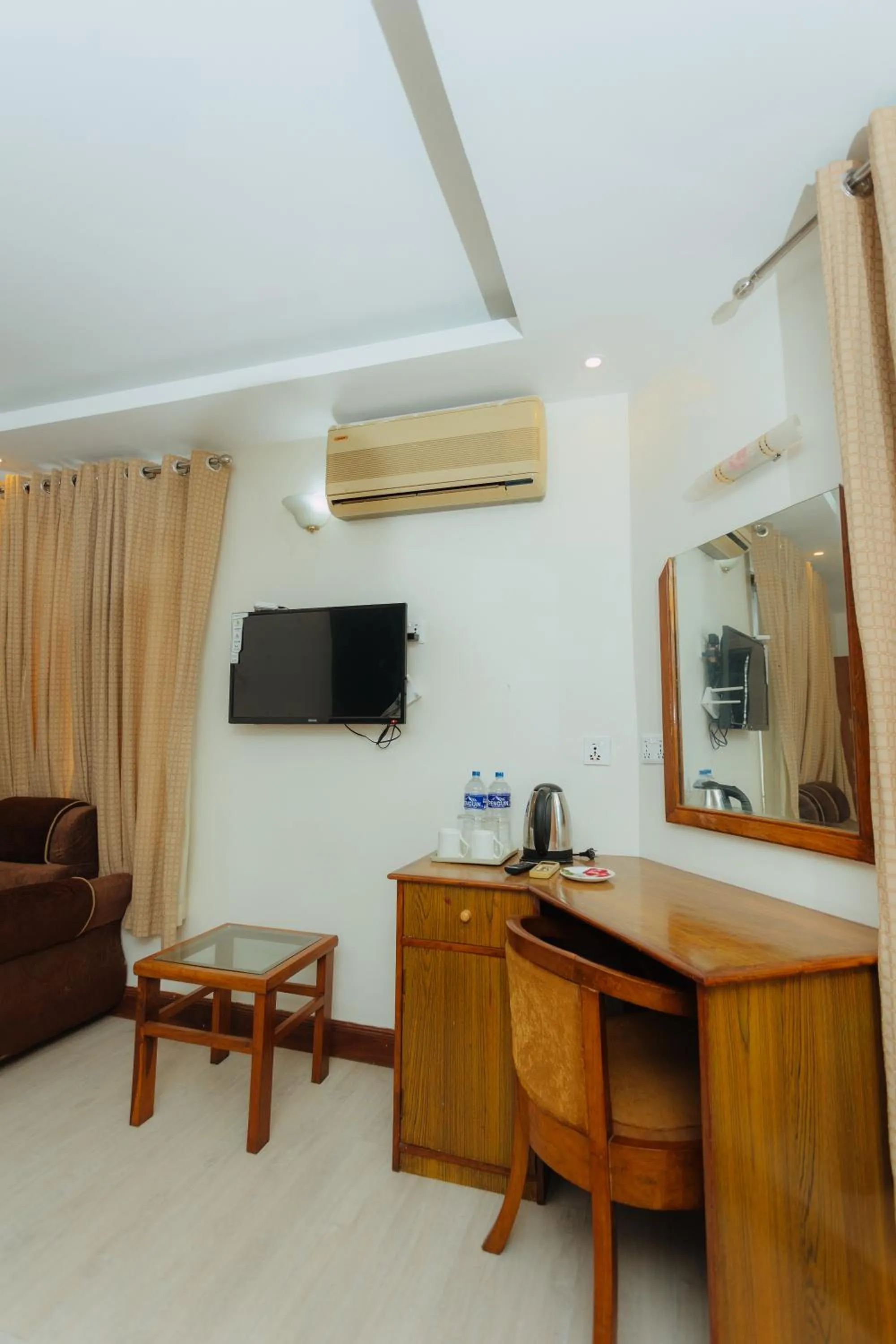 Seating area in Hotel Tulsi