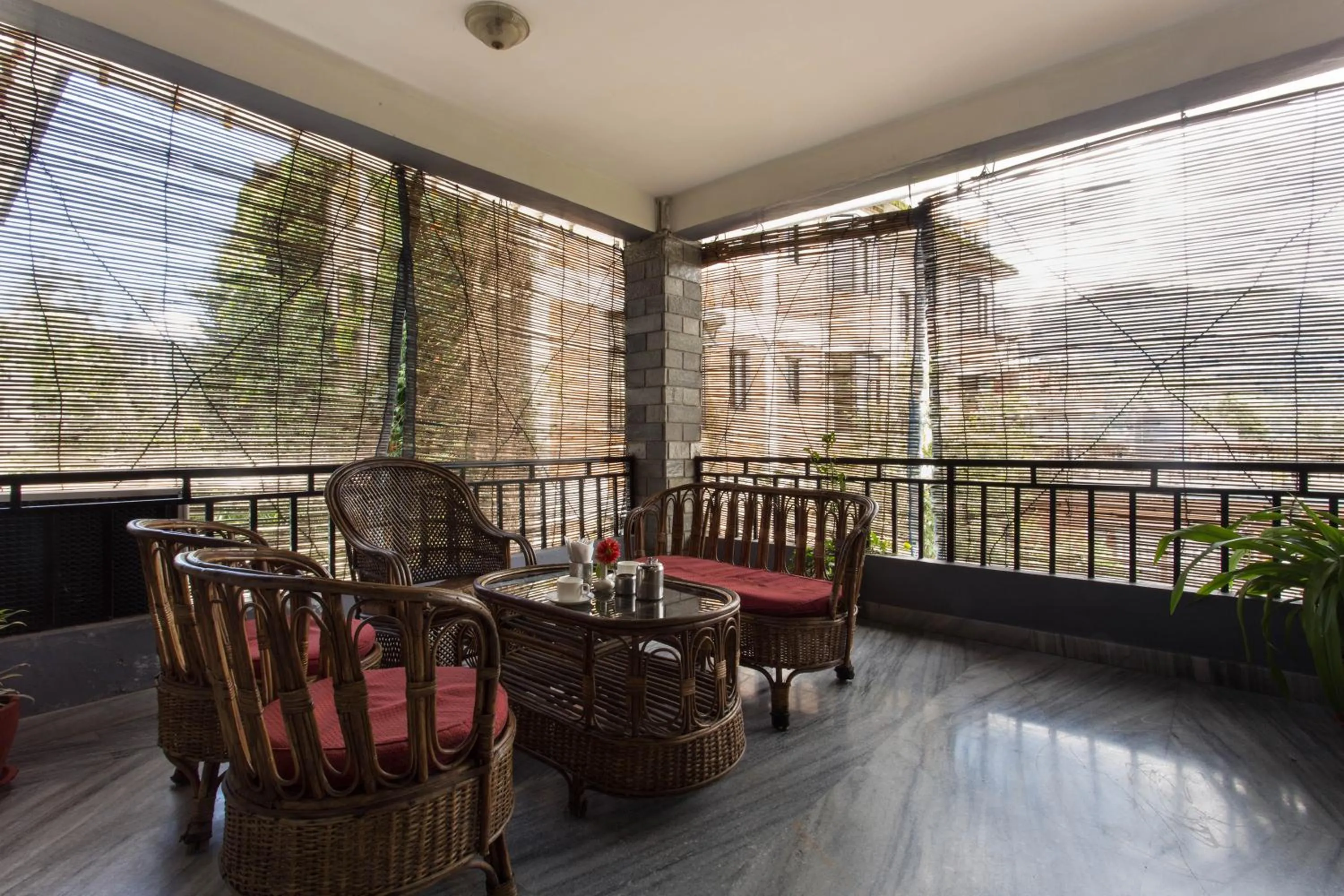 Balcony/Terrace in Hotel Tulsi