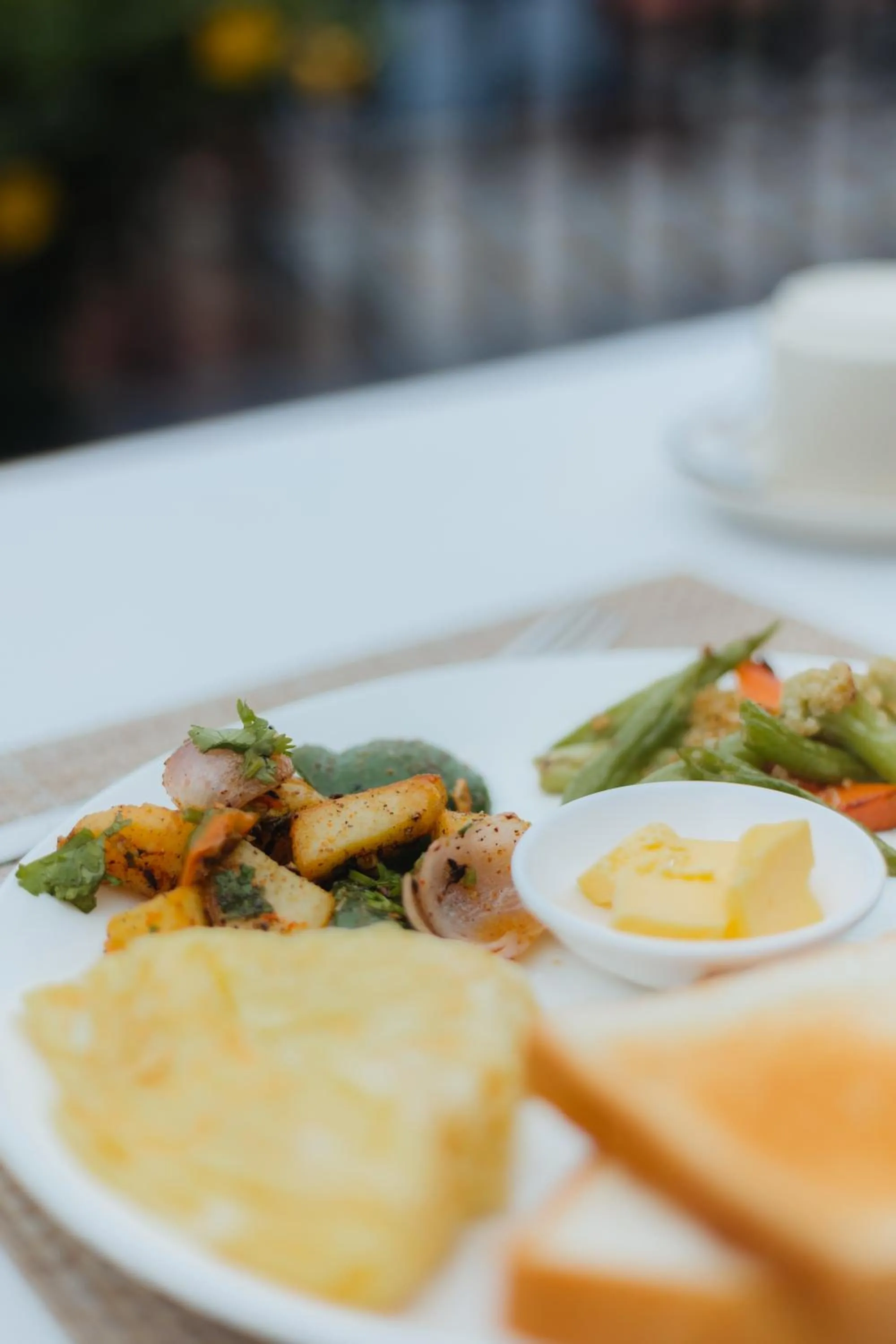 Breakfast in Hotel Tulsi