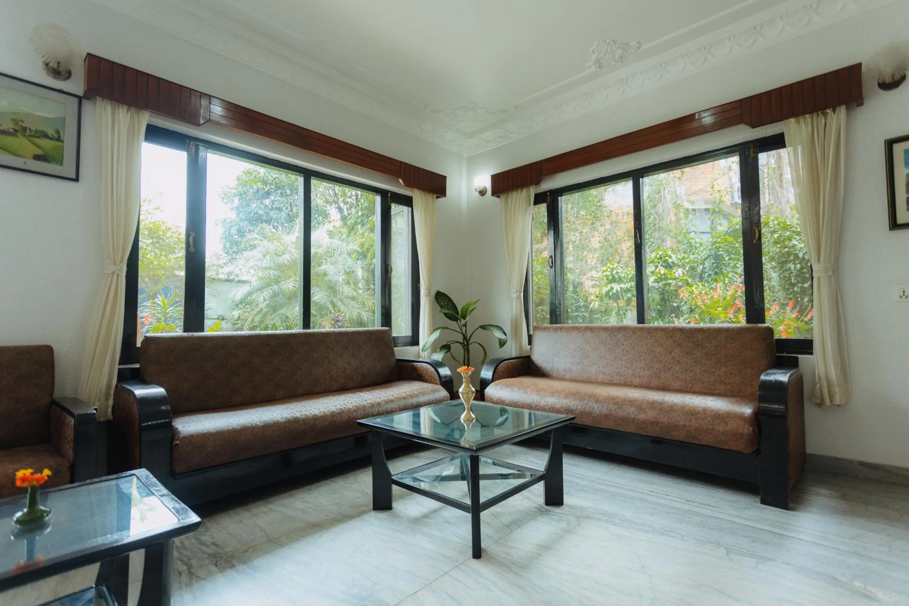 Lobby or reception in Hotel Tulsi